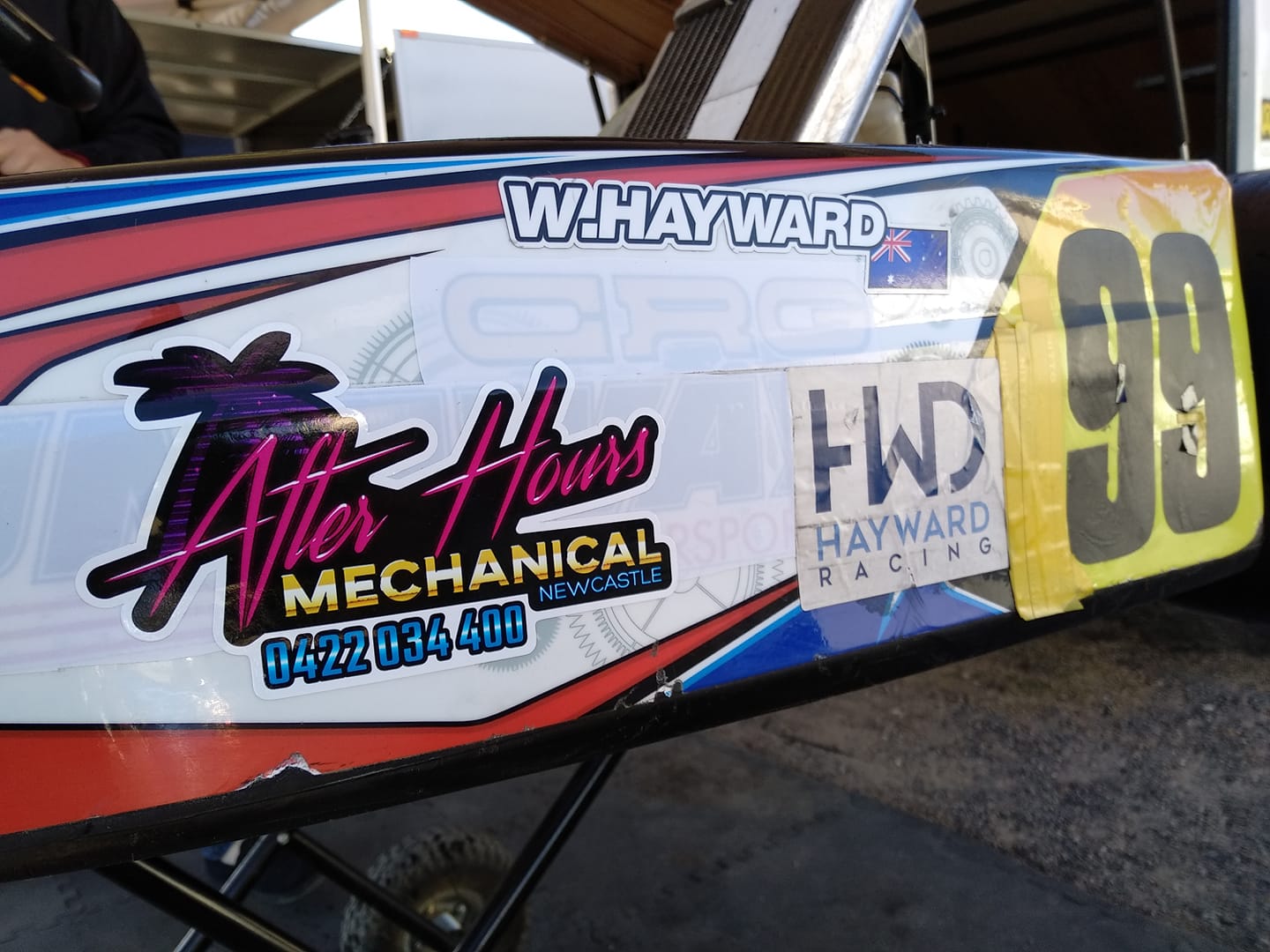 Hayward Racing - They've been on board all year, but now...