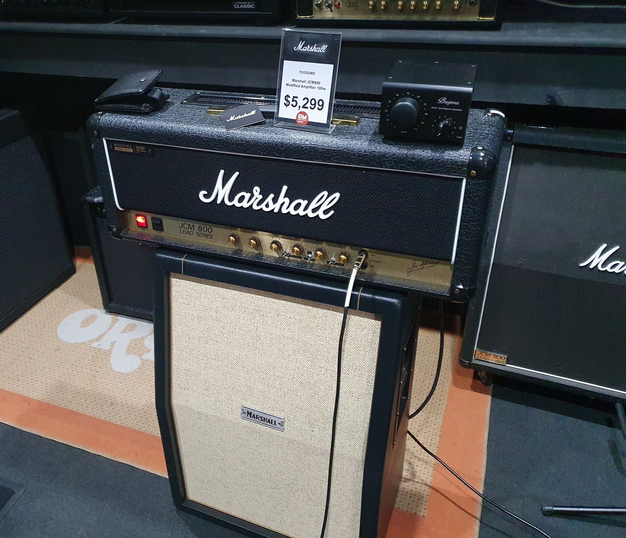 Marshall jcm800 vs mesa boogie comparison