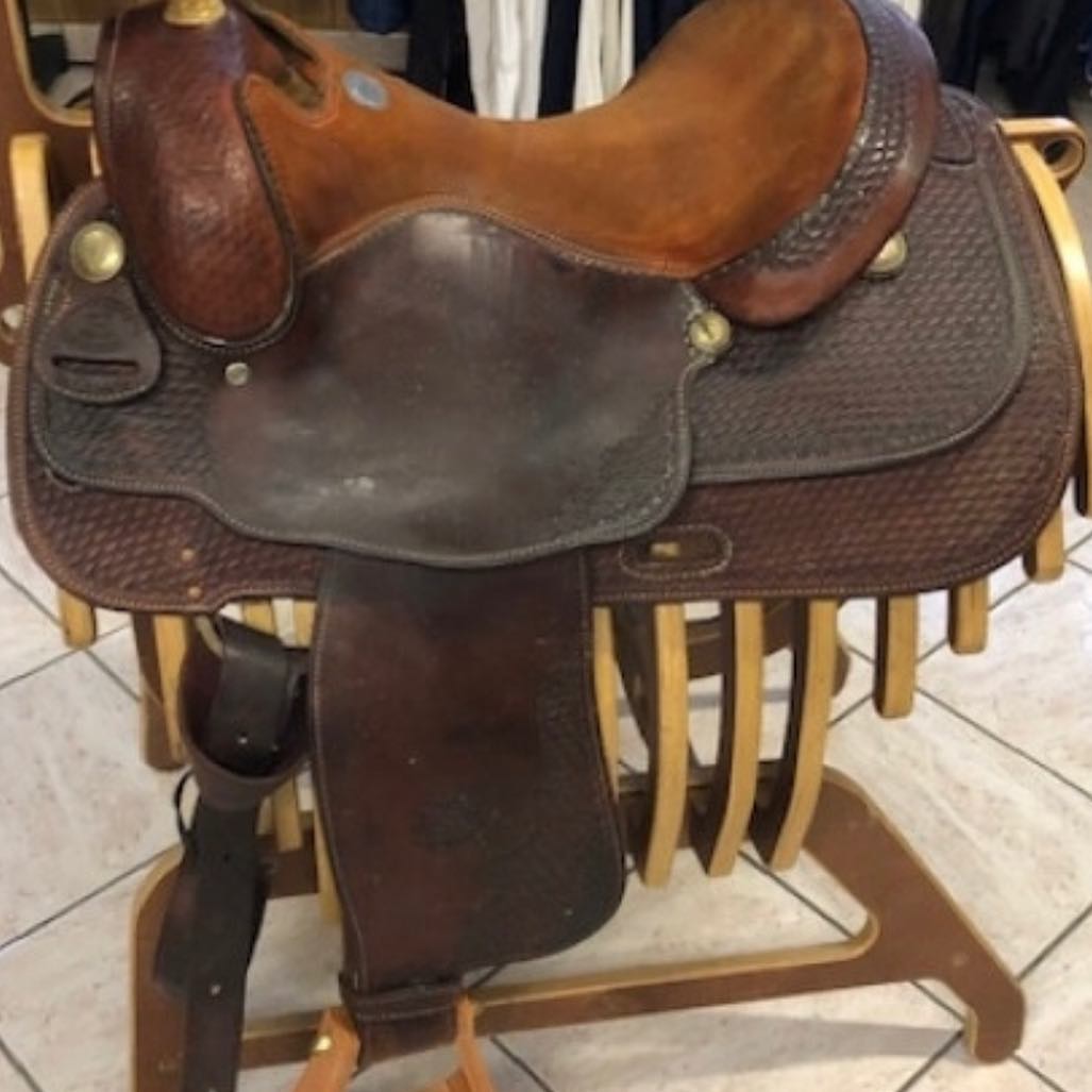SELLA WESTERN &&THE Rider senza corno, trekking EUR 149,00 - IT