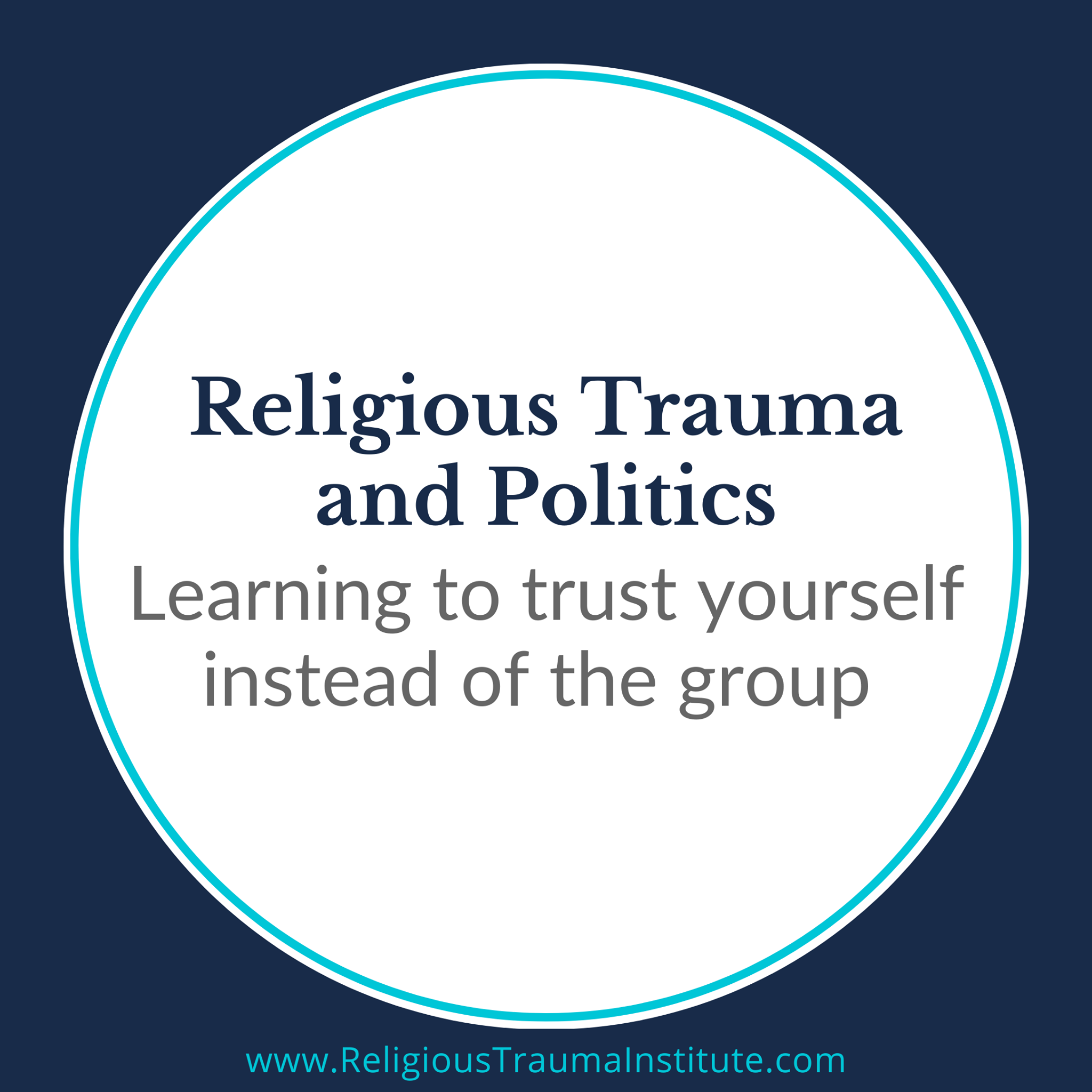 We humans evolved to connect... - Religious Trauma Institute | Facebook