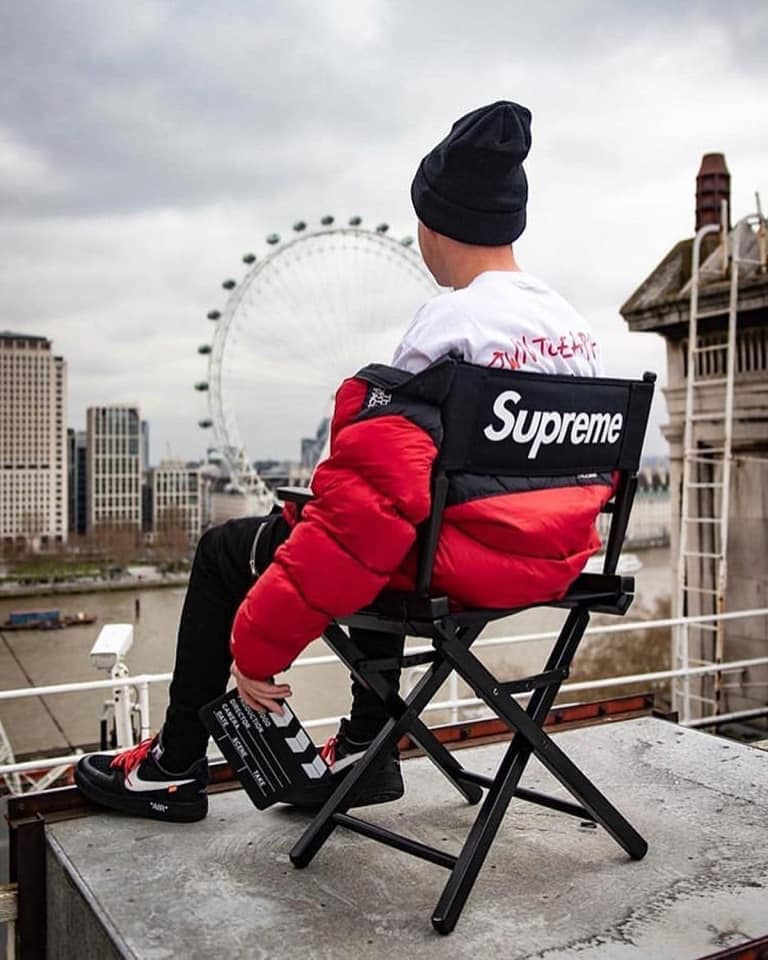 🔸 Supreme Director's Chair 導演椅黑/紅雙色