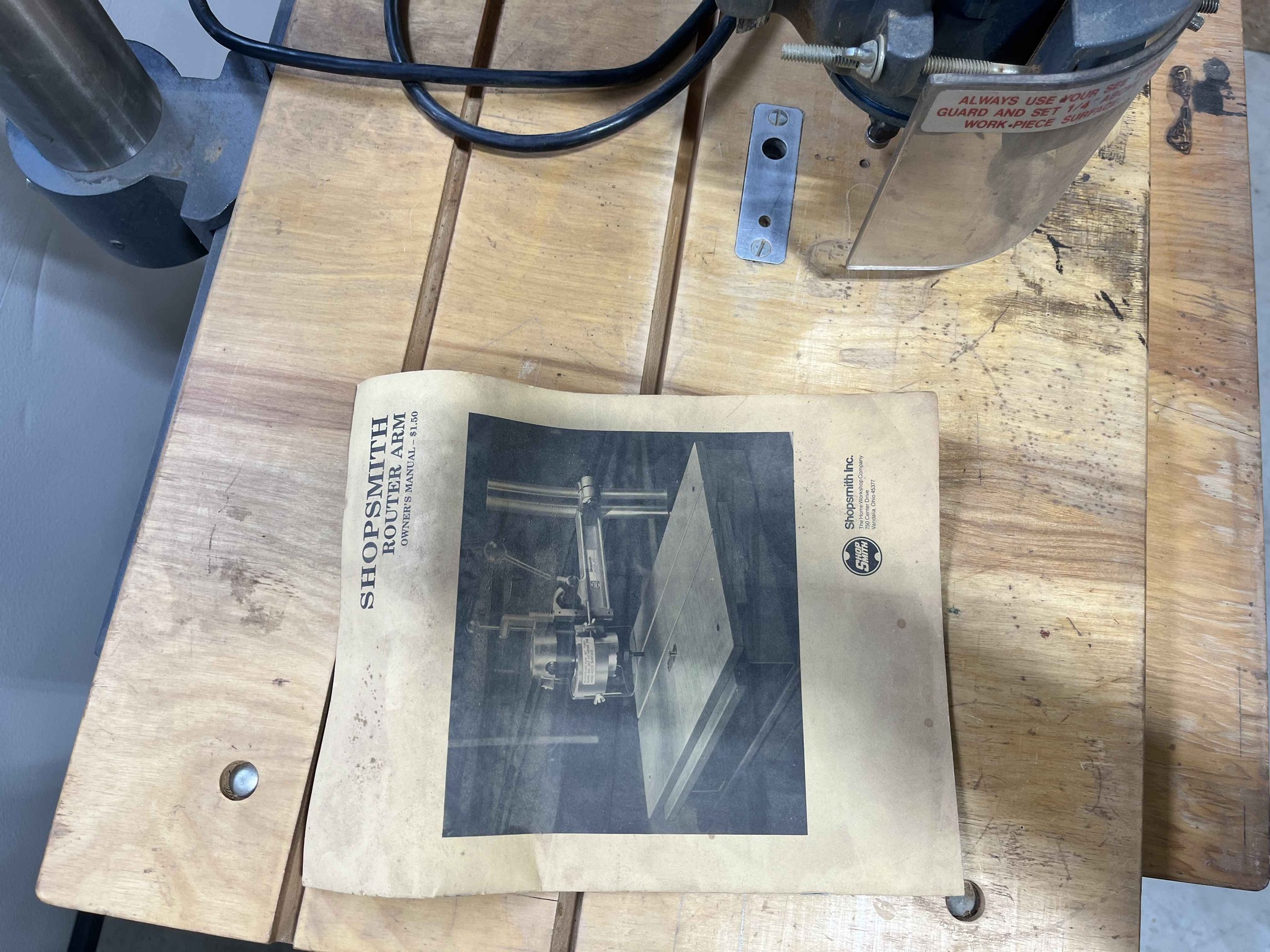 Shopsmith Router Arm w/ table - Router Tables - Bensalem, Pennsylvania ...