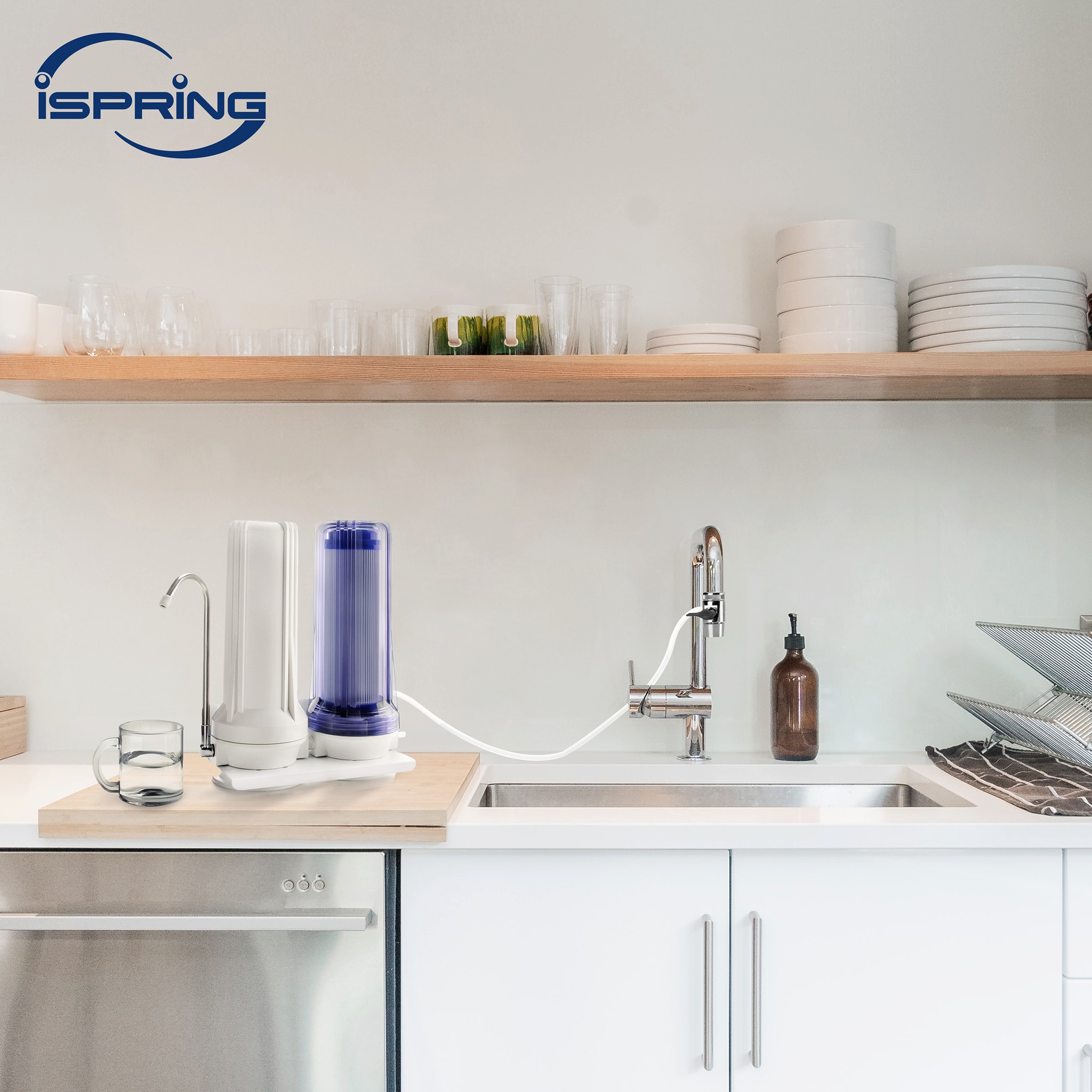 The iSpring CKC2 countertop filter... - ISpring Water Systems