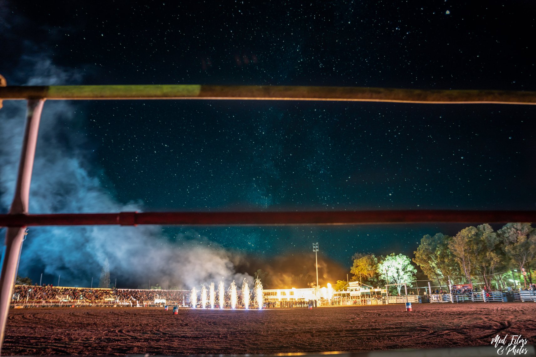 The Mareeba Rodeo added a little... - Xplosive Art Fireworks