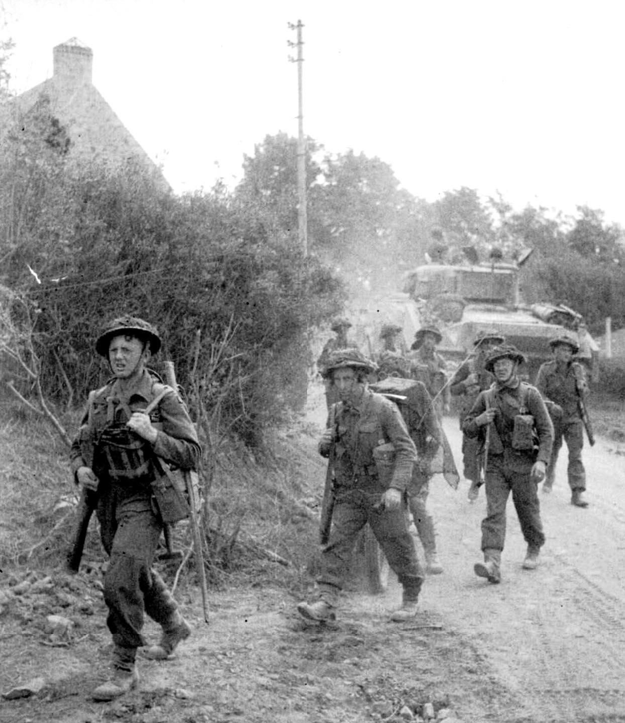 Soldiers of the 10th Highland Light Infantry, 15th Scottish