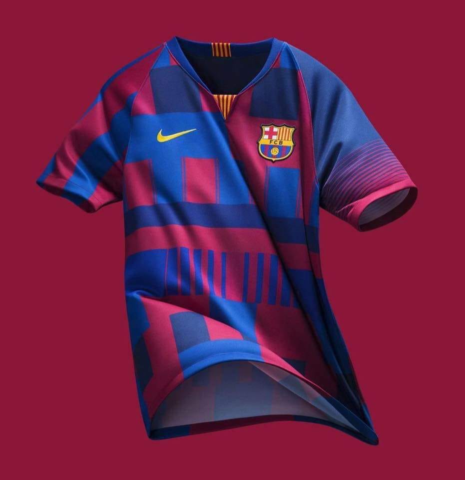 Nike celebrate 125 years of FC Barcelona with their new home kit
