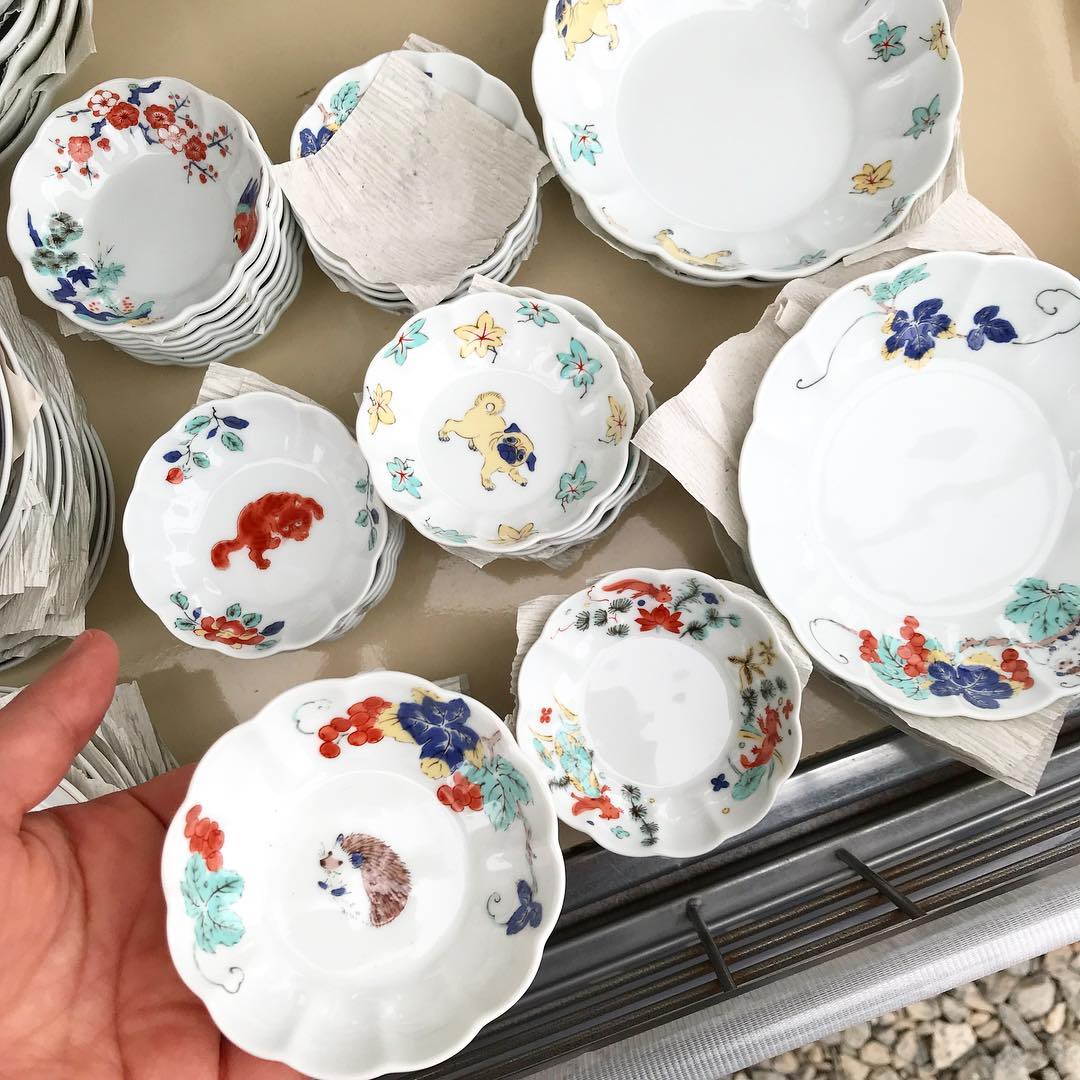 BARBAR 食器セット ウーパールーパー ハリネズミ コンゴウインコ