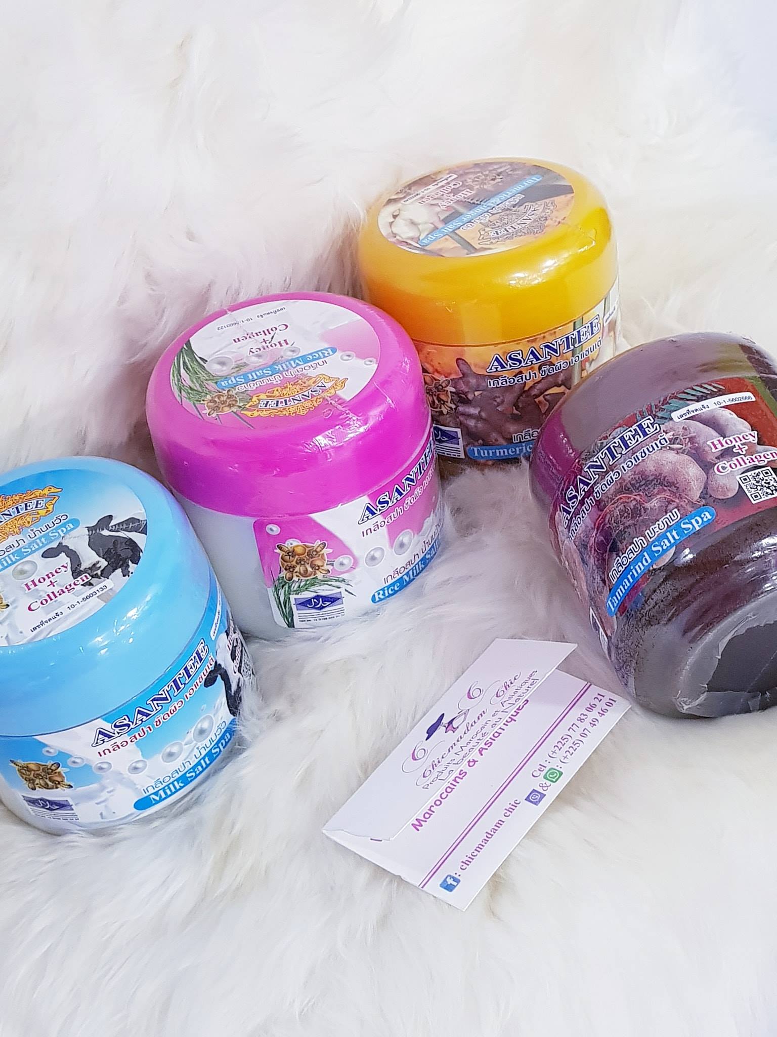 Gommage Et Savon Exfoliant ASANTEE Tamarin - Ultra éclaircissant, Anti-imperfections
