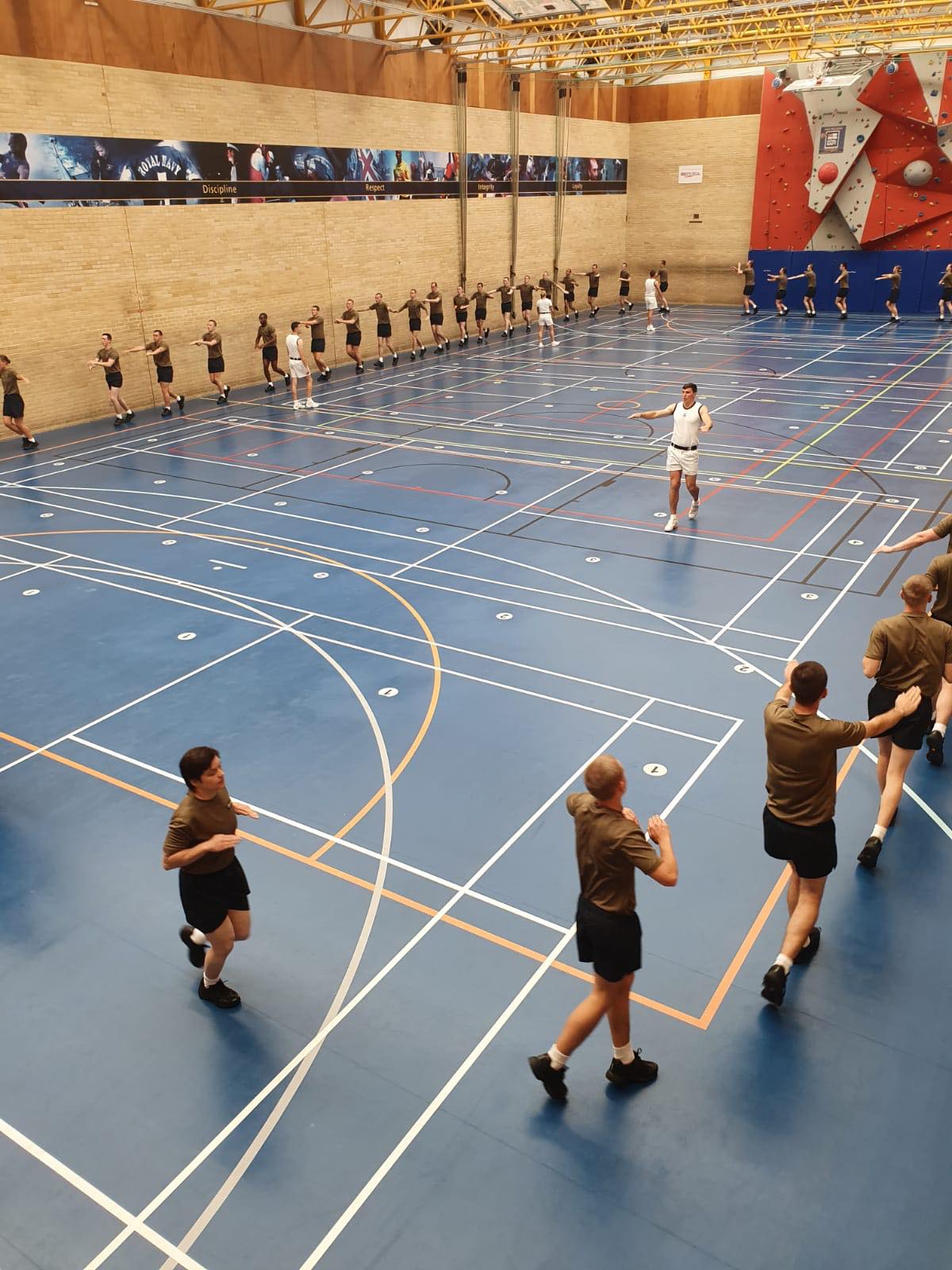 HMS Raleigh - The #Hanson10s having been getting to grips...