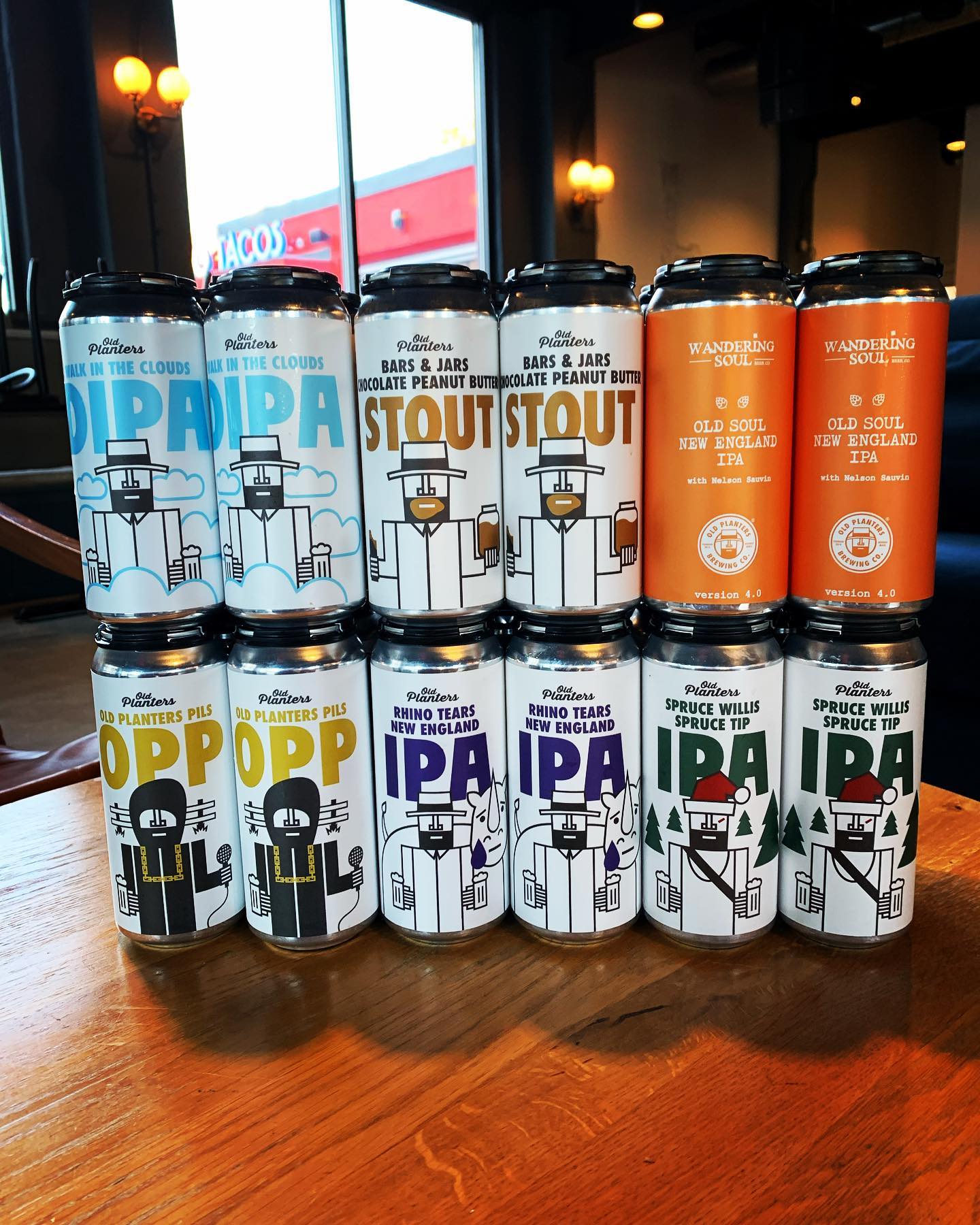 Old Planters Brewing Co - All these were just canned yesterday and are ...