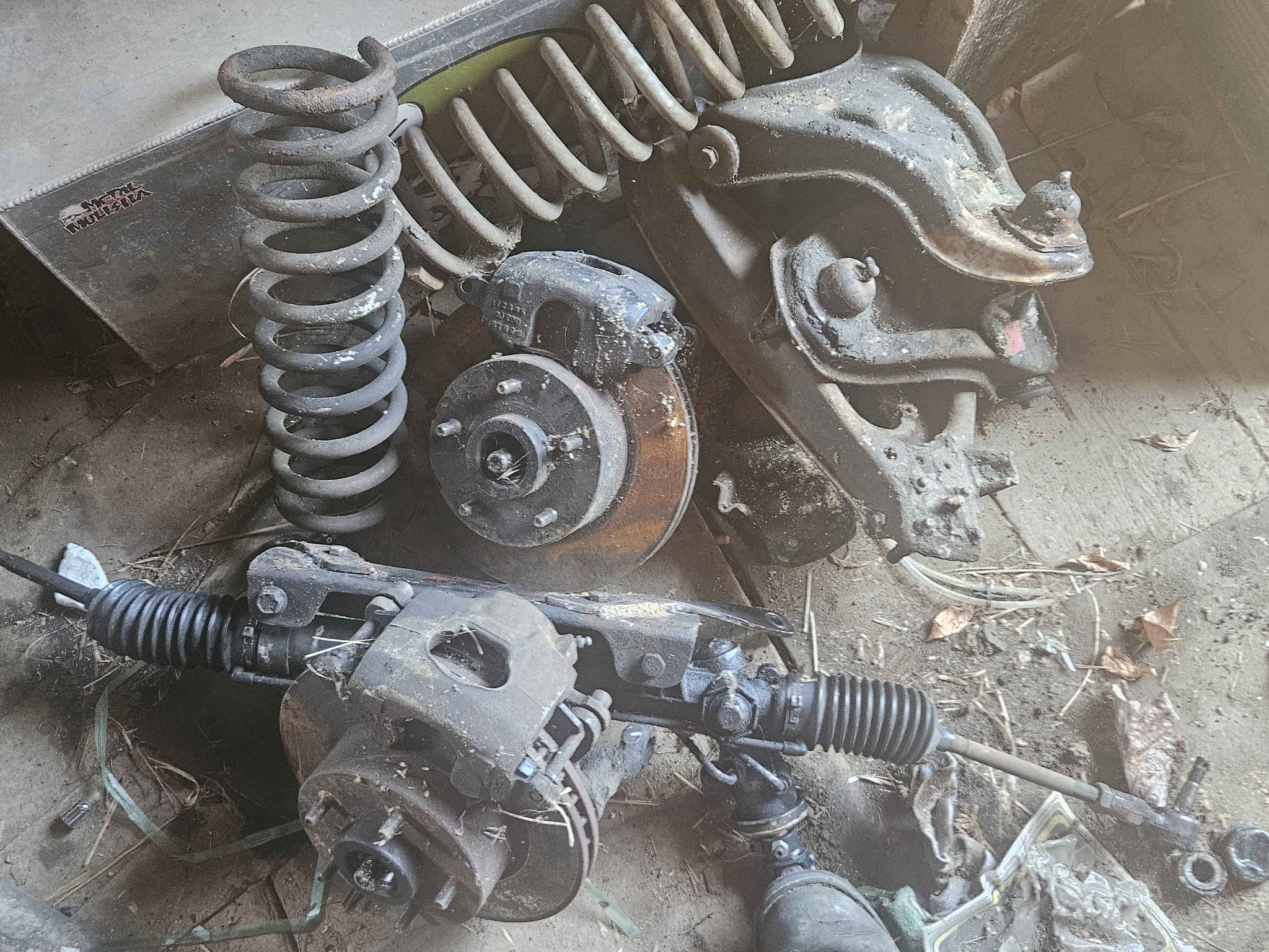 Tri five chevy car disk break & rack and pinion steering - Car Engines ...