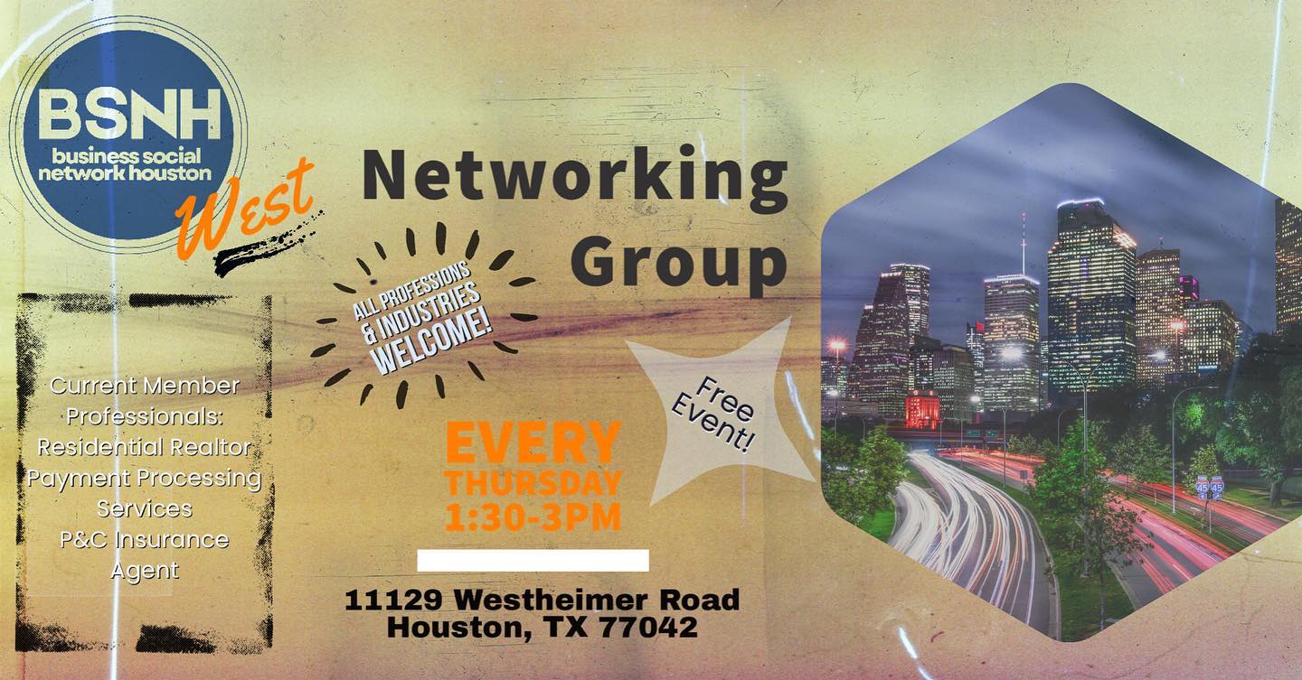 Business Social Network Houston | Houston TX