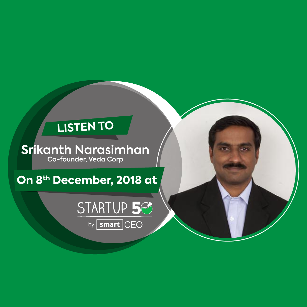 Smart CEO - Srikanth is a co-founder of Veda and has over sixteen years ...