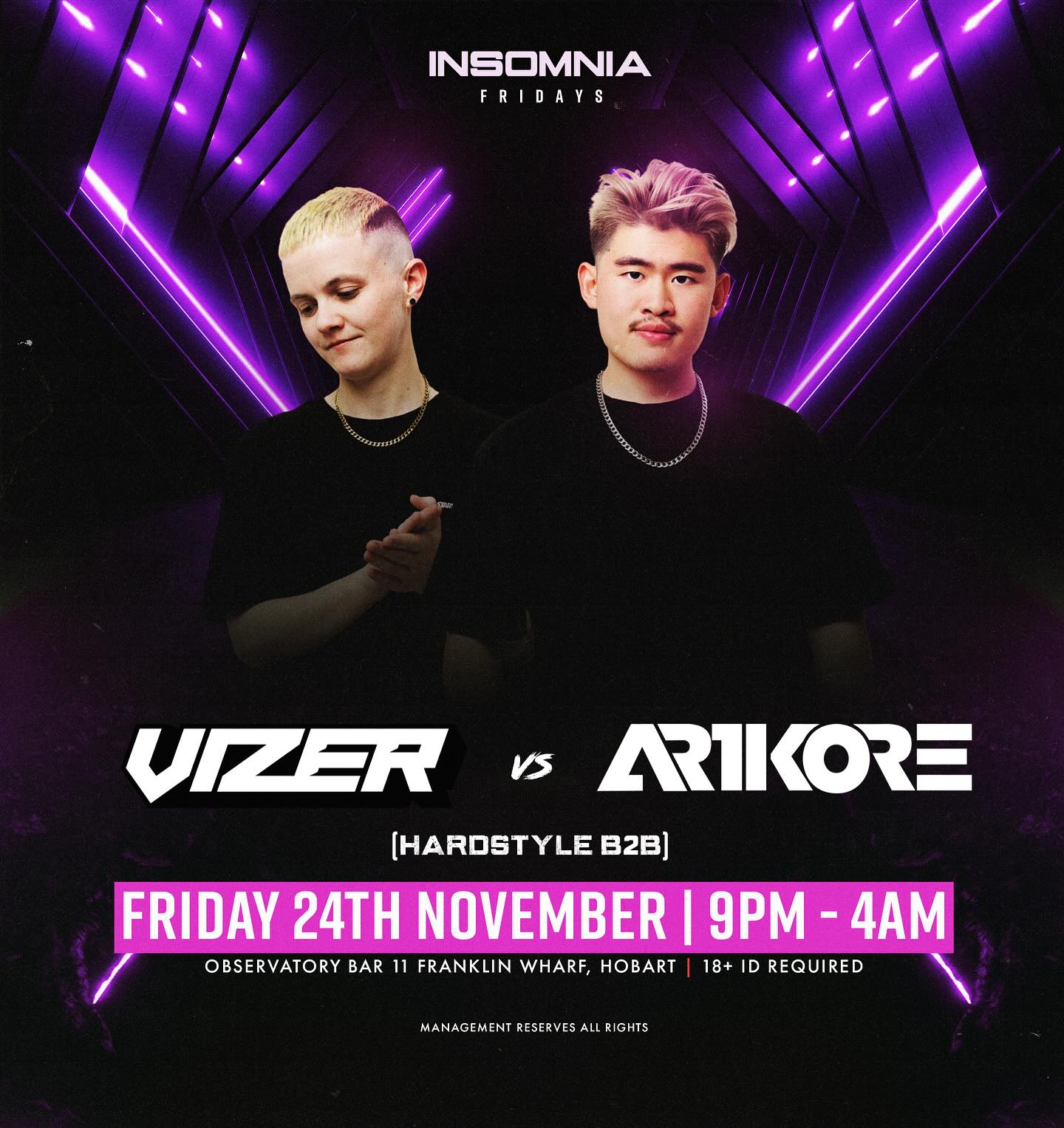 Insomnia Fridays | Hobart TAS