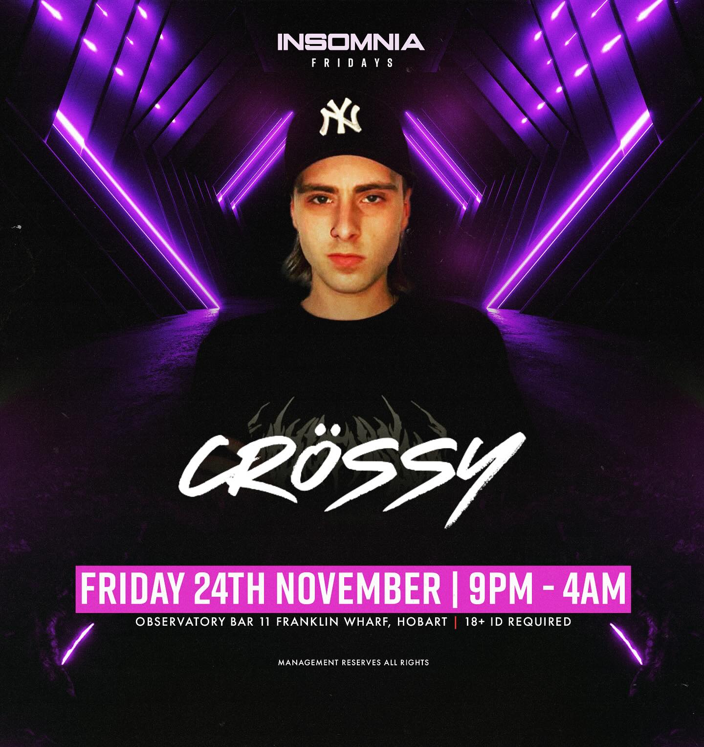 Insomnia Fridays | Hobart TAS