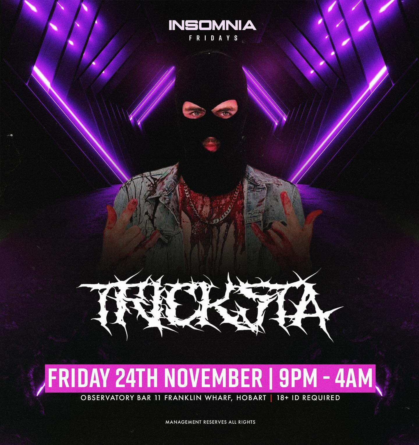 Insomnia Fridays | Hobart TAS