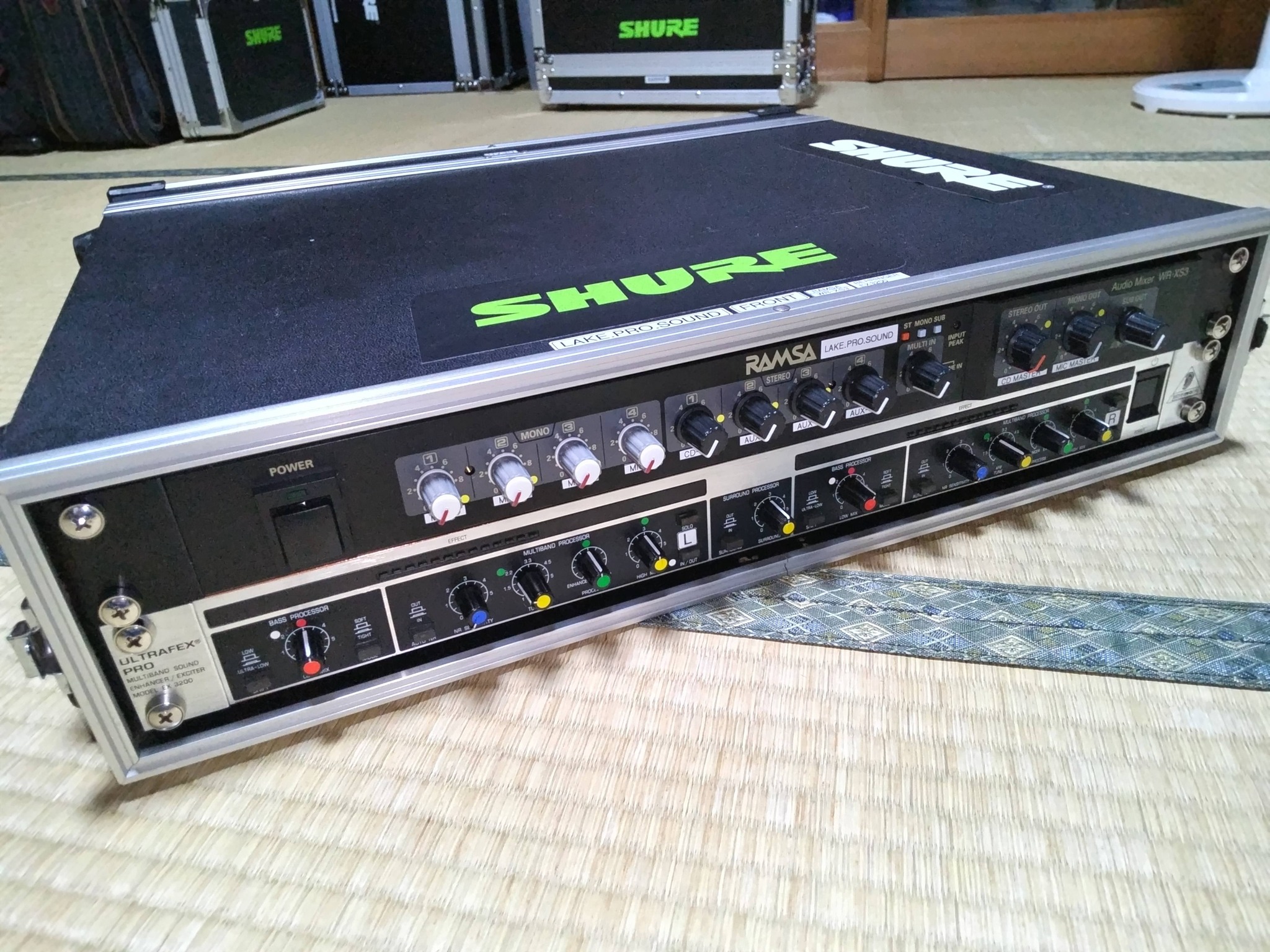 DIATONE DS-77Z エッジの軟化処理 山荘でダイヤトーンDS-77Zの軟化処理