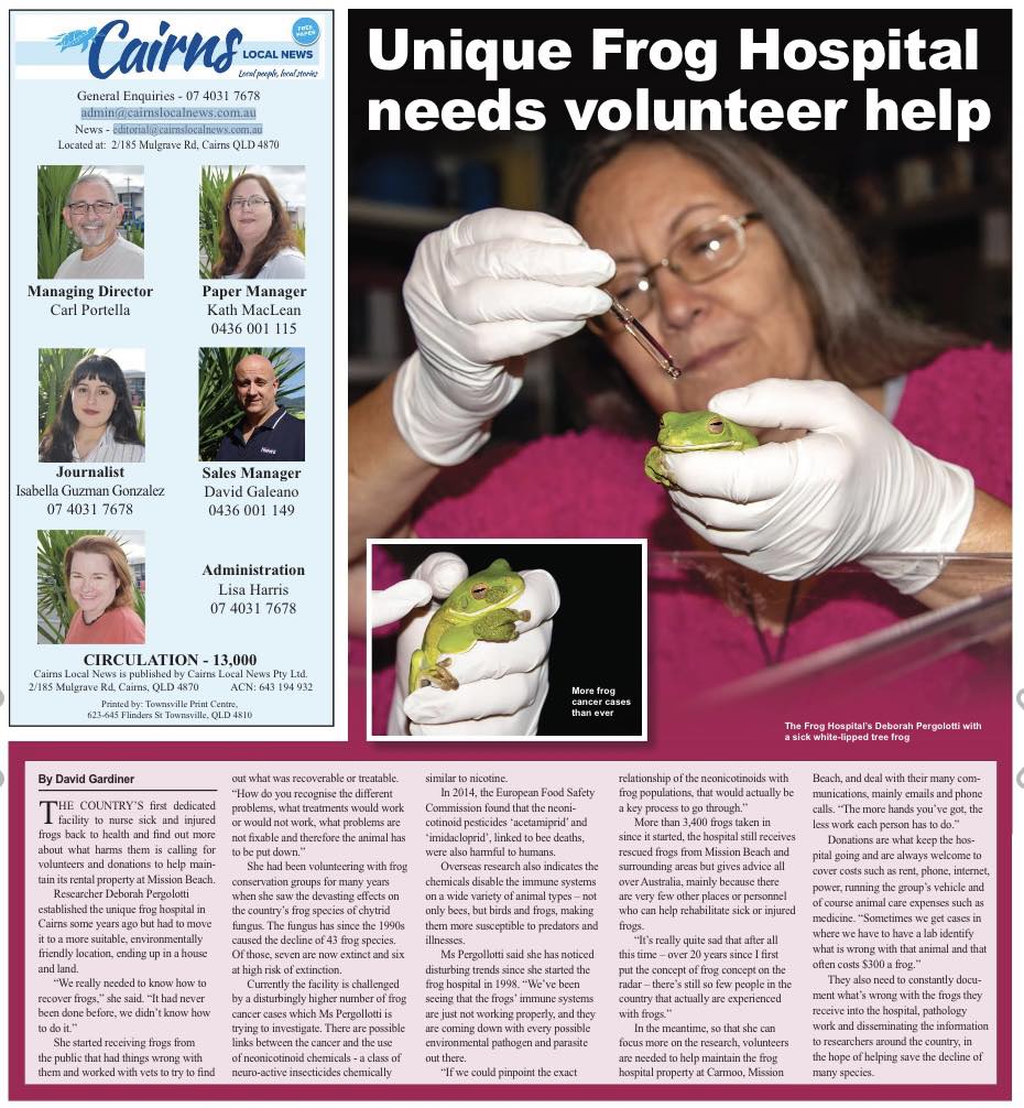 Frog - Can you help us? We are always looking for volunteers 🐸 Thank ...