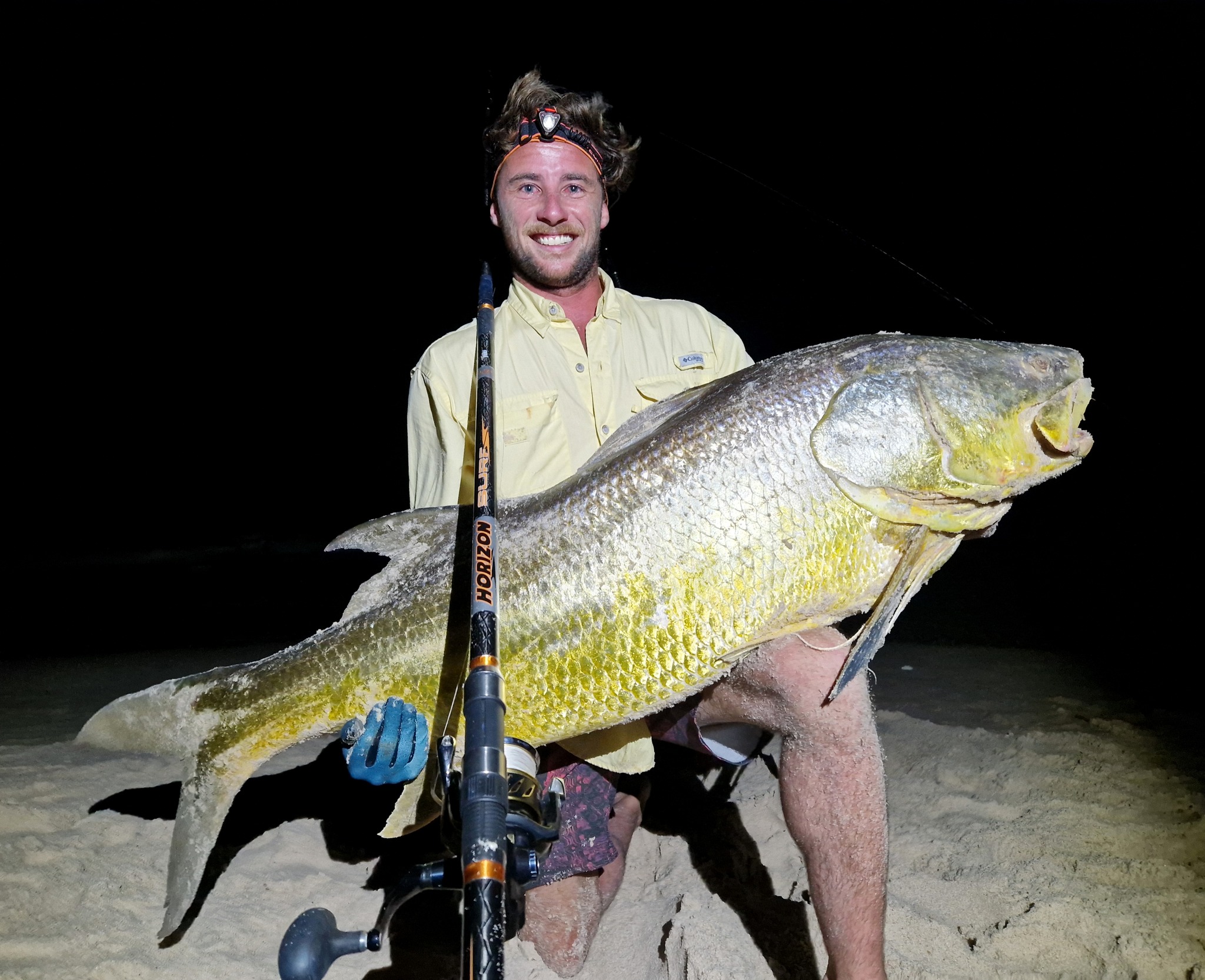 Yuki - Look at this giant African threadfin caught by our buddy ...