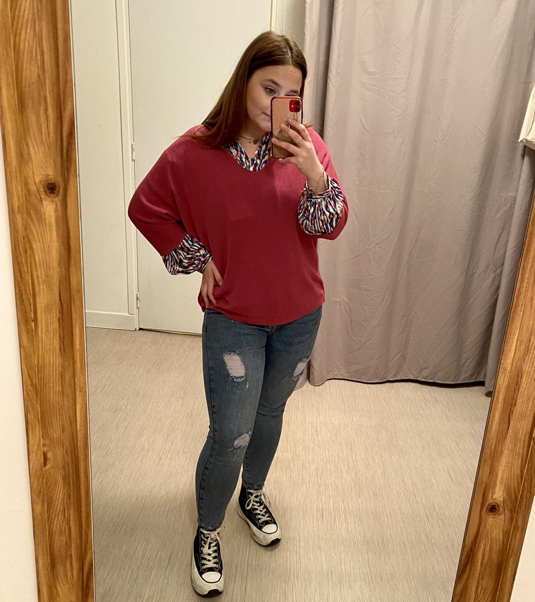 Mossa mode - Look du jour 📸 Pull fin superposé sur la...