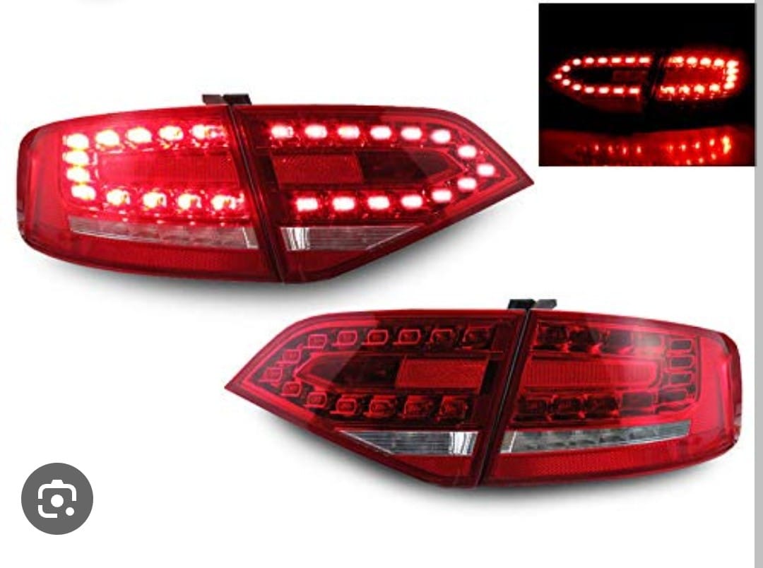Audi A4 B8 Avant Estate Halogen to PreFacelift LED Retrofit rear light adapter | UK