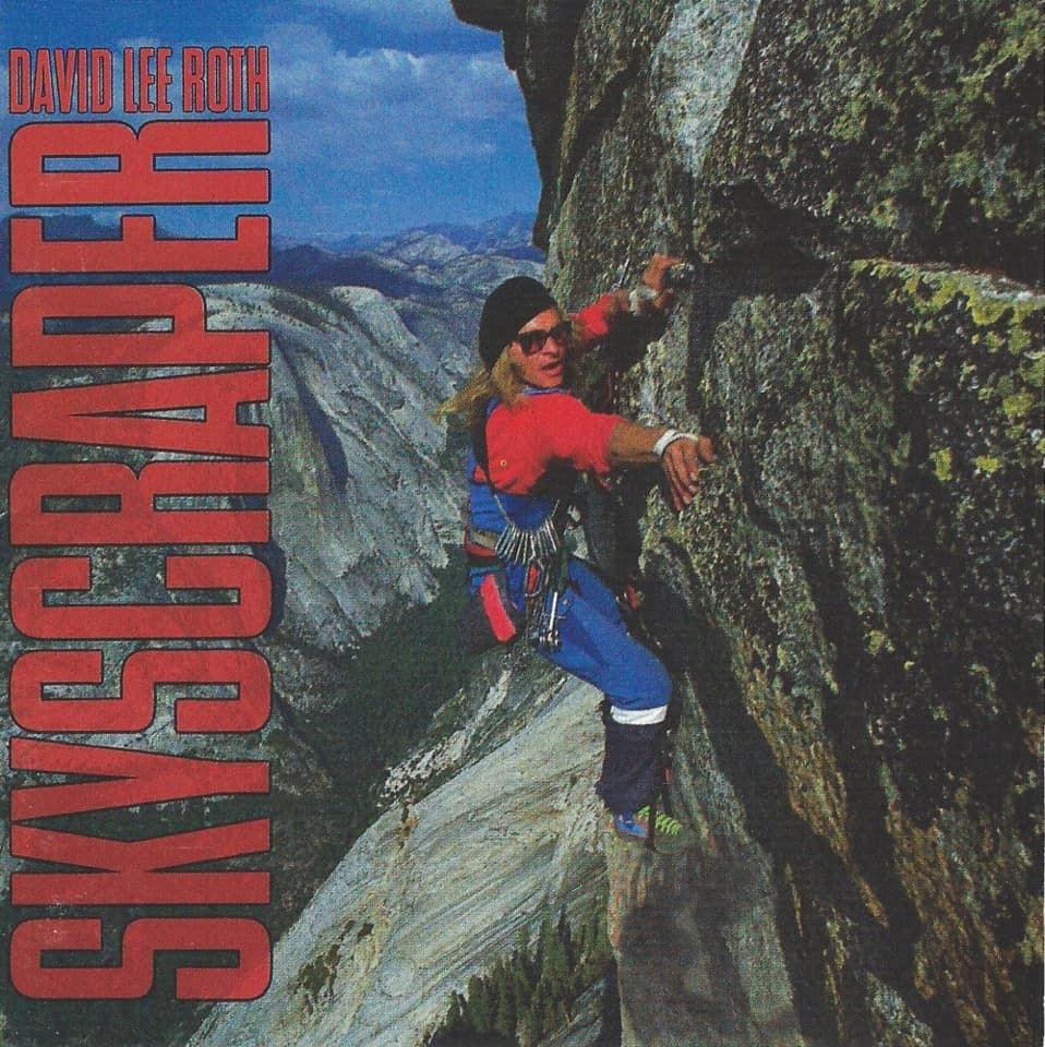 DLR band; Skyscraper tour, 1988. The Ham is cookin' even when I