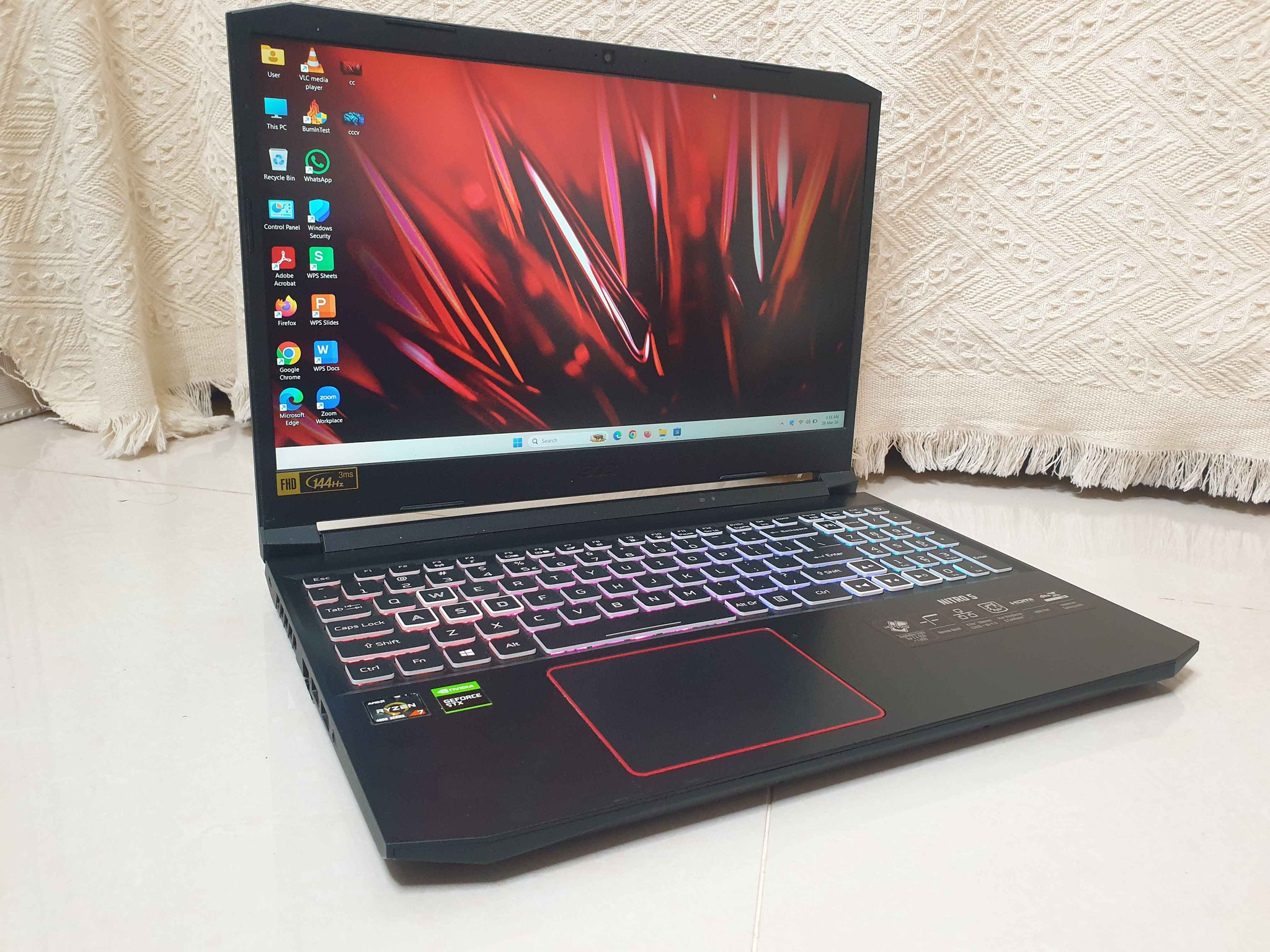 Acer nitro 5 gaming laptop Editing .. Study Student Amd ryzen 7 