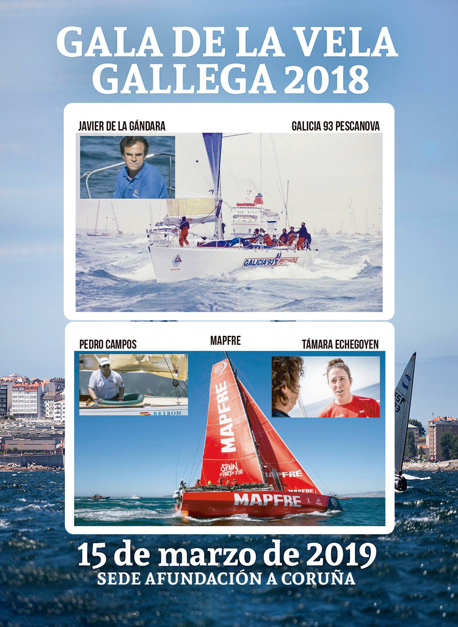 La RFGV quiere rendir un... - Real Federación Gallega de Vela