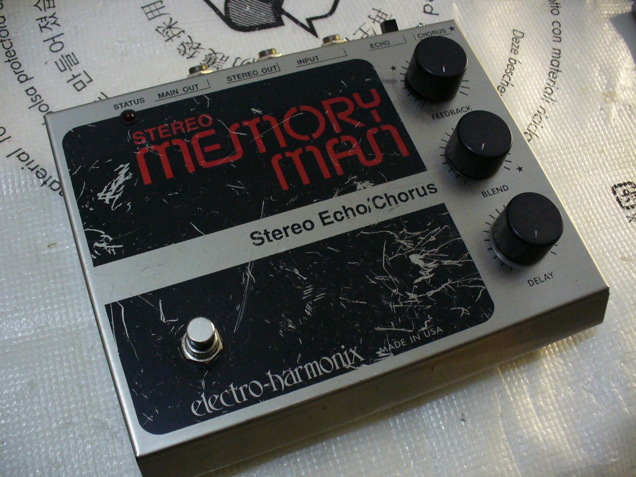 Thanks for the memories! Electro-Harmonix Memory Man Original V3
