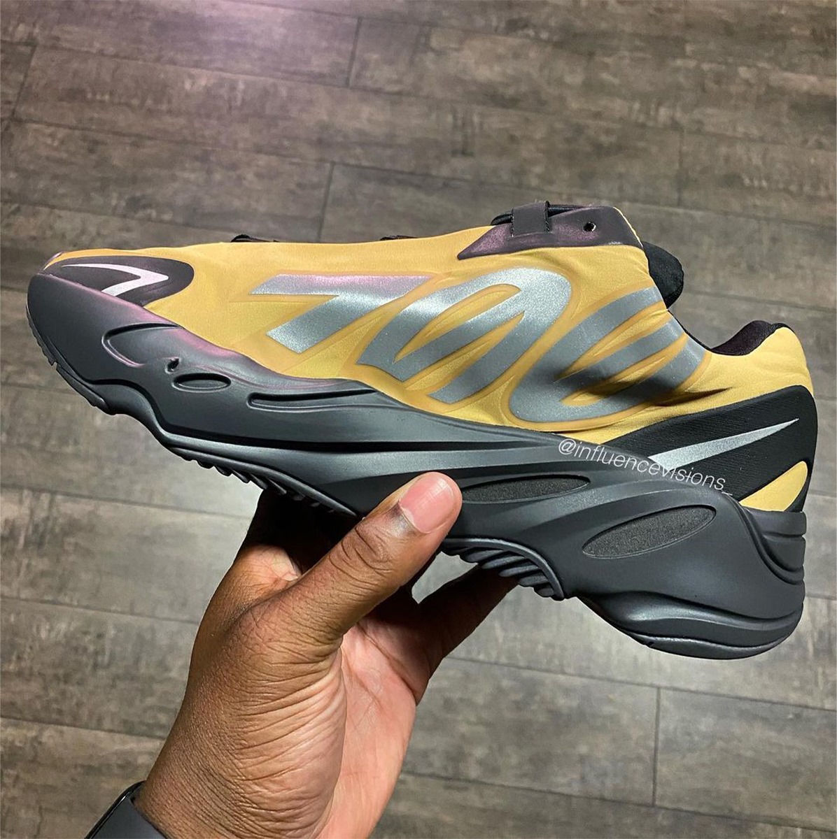 adidas gazelle silver green womens Adidas Yeezy Boost 700 MNVN Honey Flux Shoes