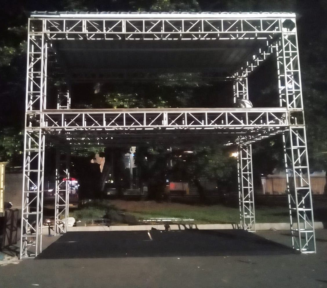 Greatco Bandung - Scremous rigging booth, Jakcloth,...