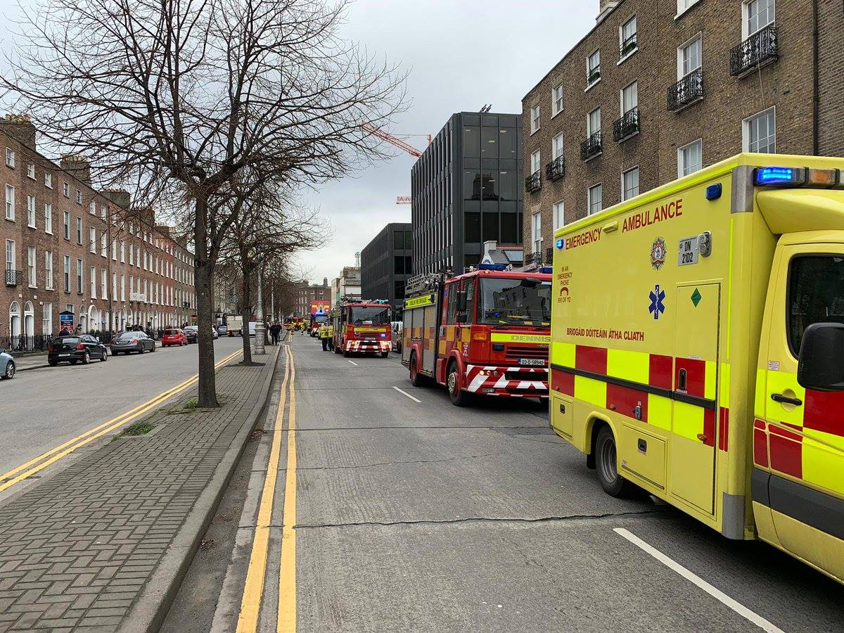 We are on scene at a suspected... - Dublin Fire Brigade