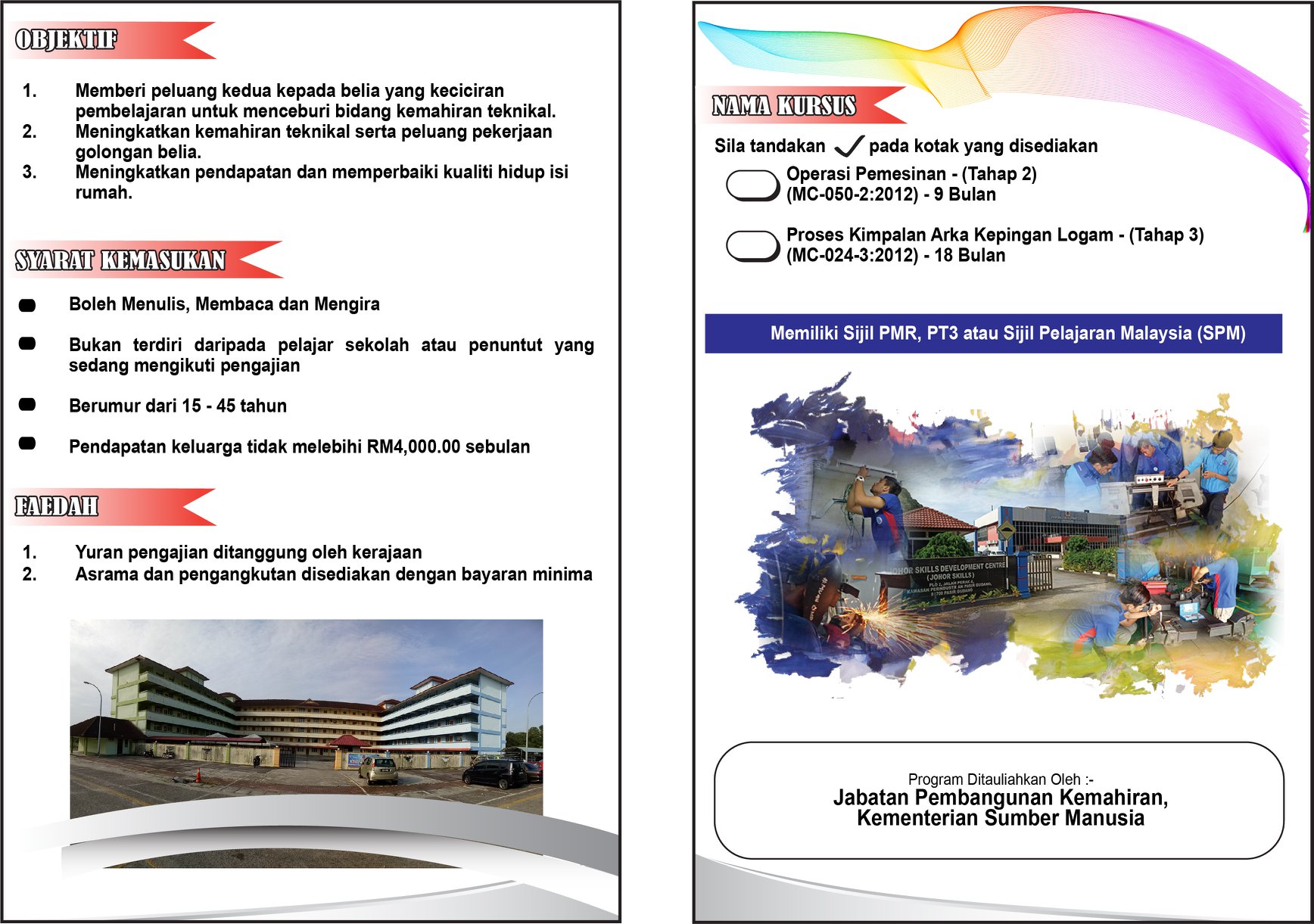 Johor Skills Development Centre - Johor Skills - Posts 
