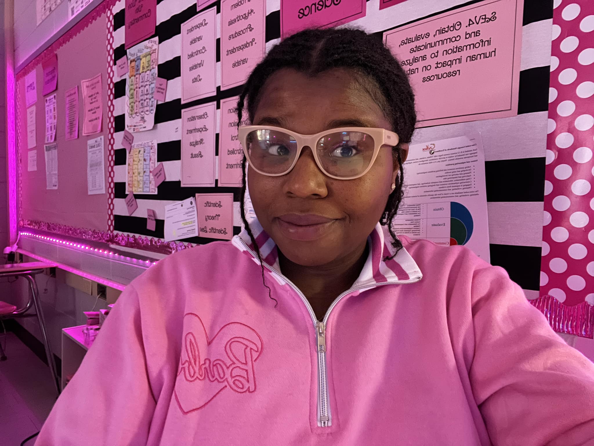Just sharing my version of pink classroom ?