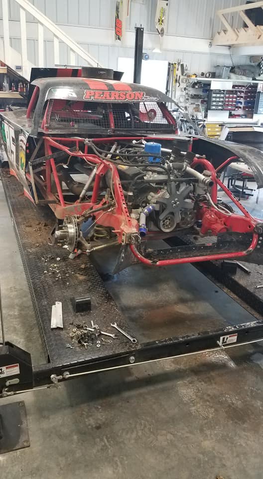 Pearson Racing - Here are some pics from the damage from...