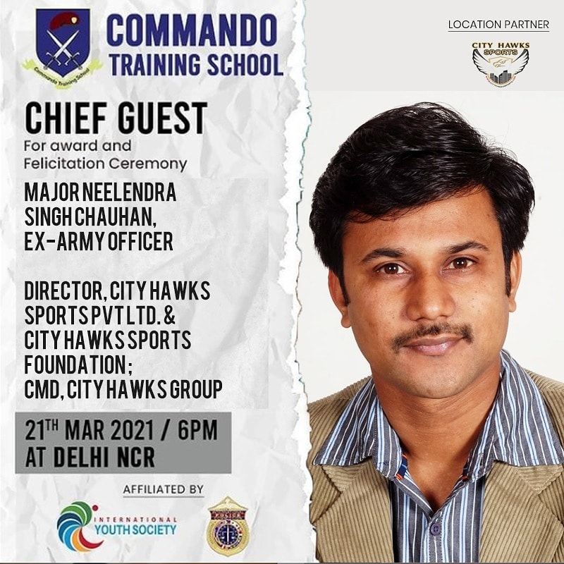 Meet Our Chief Guest Major... - Commando Training School | Facebook