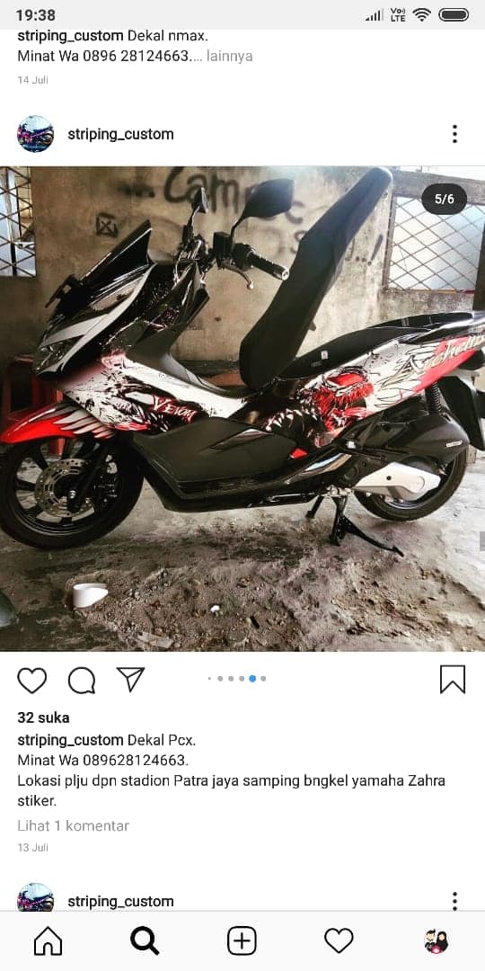 Striping Motor Palembang Home Facebook