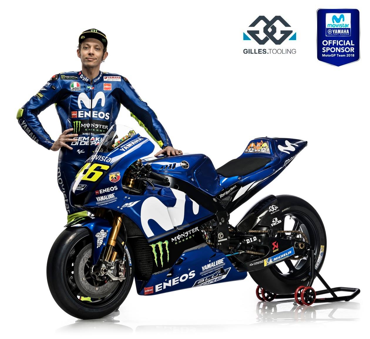 Gilles Tooling continues Movistar Yamaha MotoGP Sponsorship Gilles