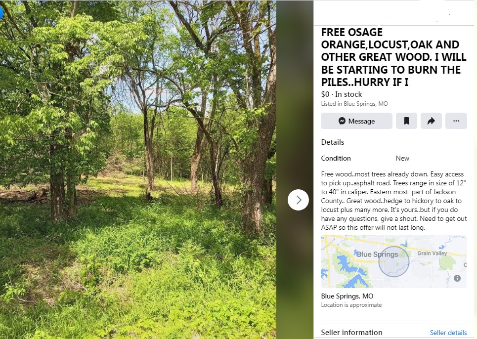 Save The Trails - 😕 Land-clearing everywhere . . . Dave...
