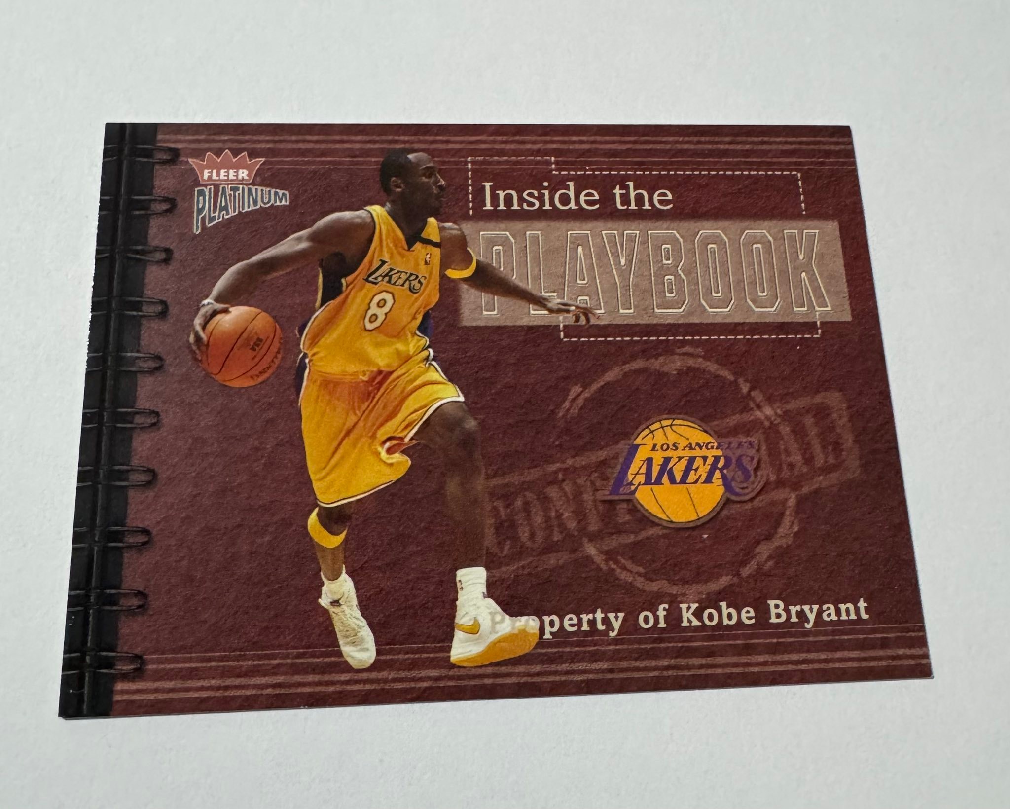 What is the Kobe Bryant Fleer Platinum card?