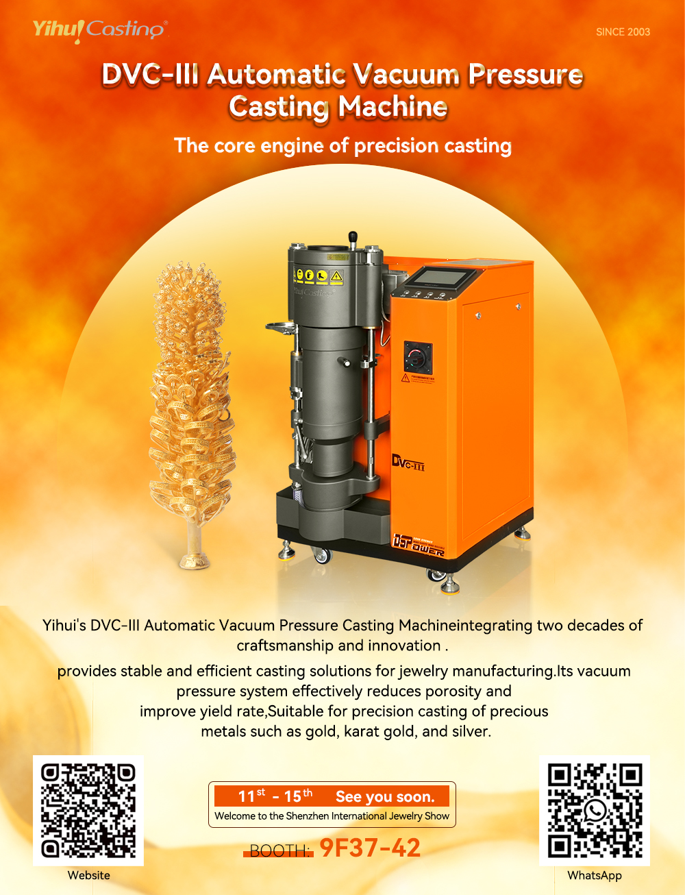 Jannie - Yihui DVC-III automatic vacuum die-casting machine ...