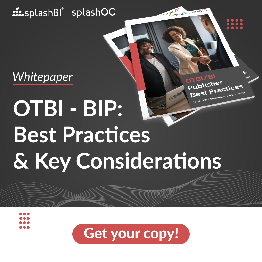 Splash BI - 📣 Attention all Oracle Cloud users! Did you... | Facebook