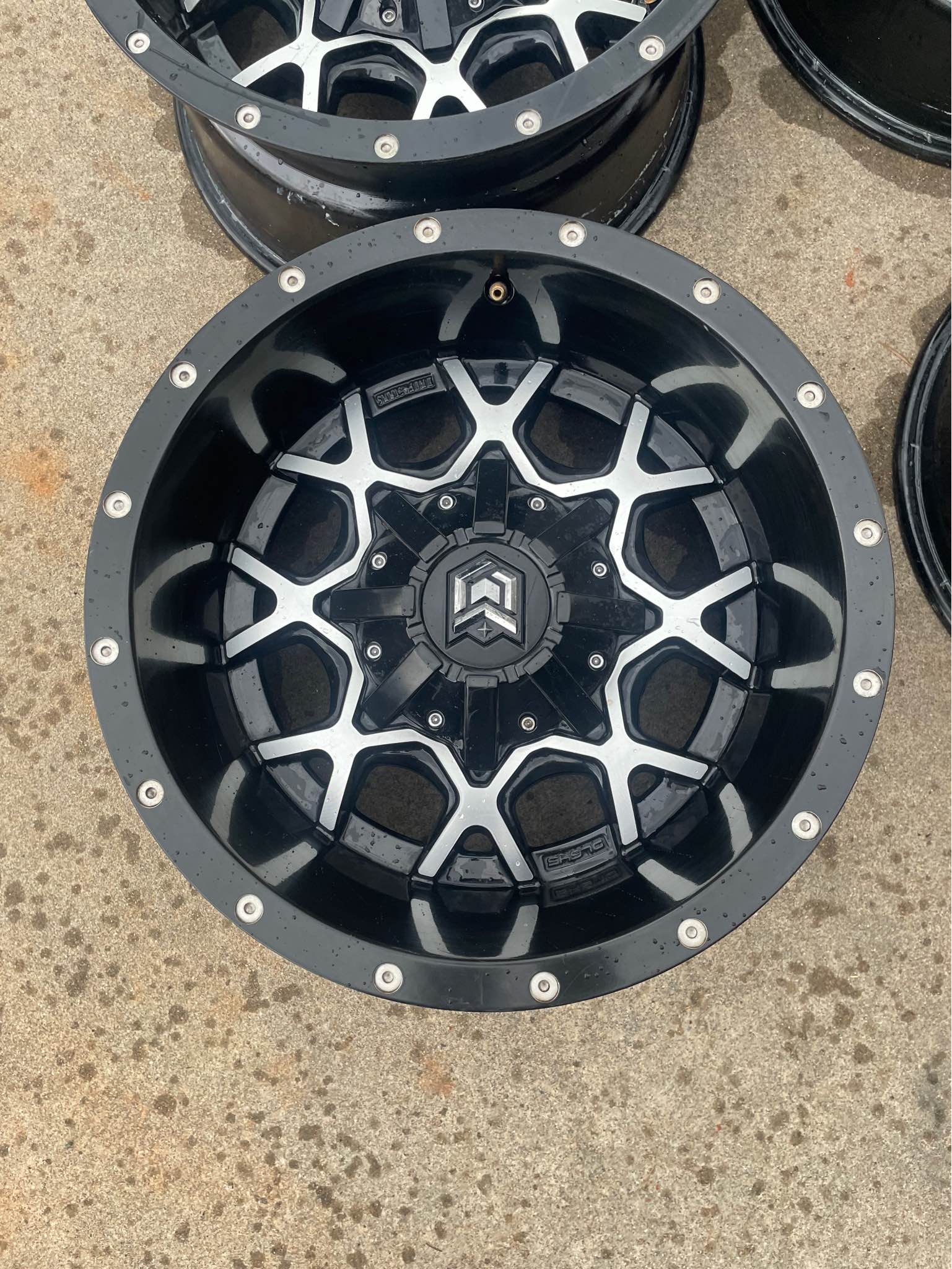 17x9 drop star wheels multi lug pattern 5x5 and 5x4.5 - Car Wheels ...