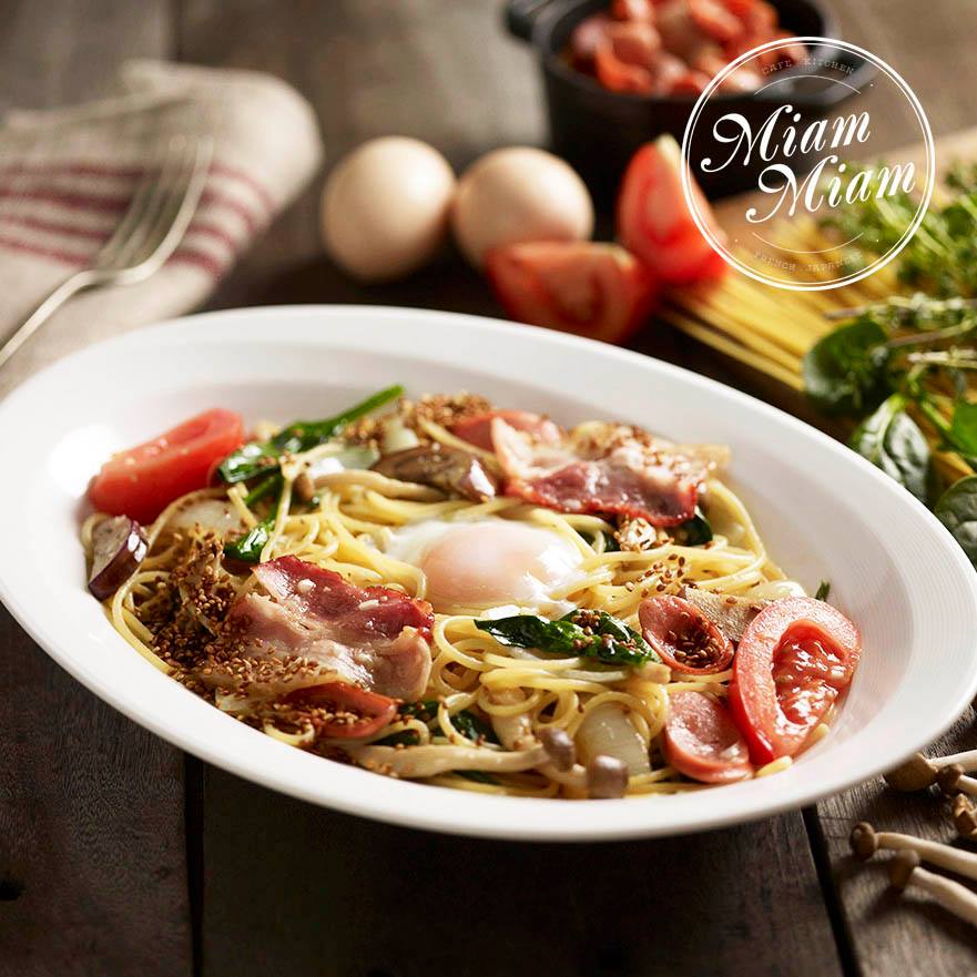 Our Tender Striploin Donburi with Butter Truffle Paste and Onsen