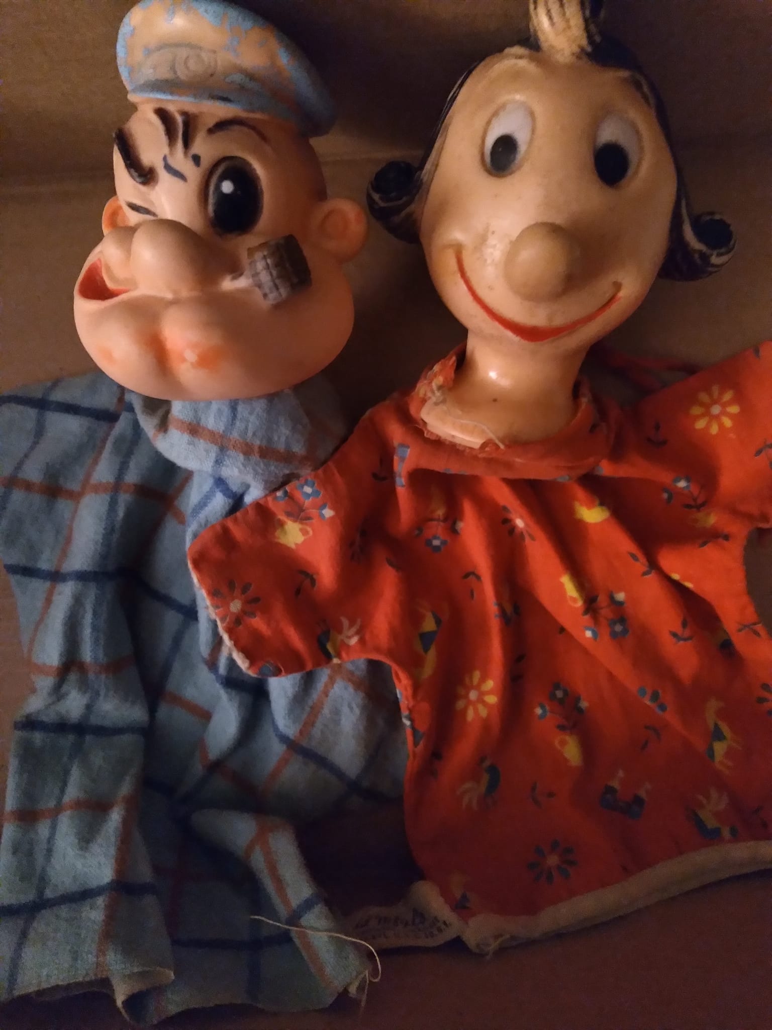 Vintage Olive Oil Doll Rubber Faced King Features Syndicate 
