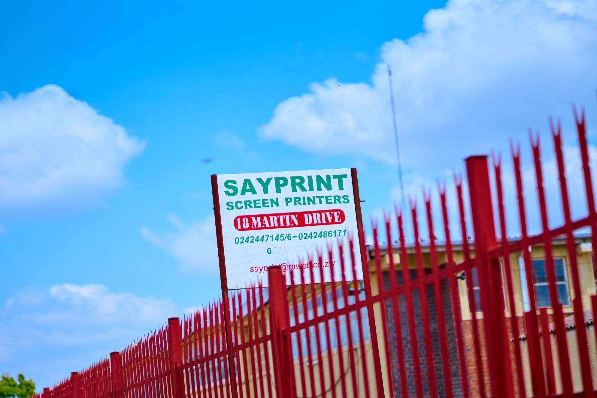 Say print Screen Printers