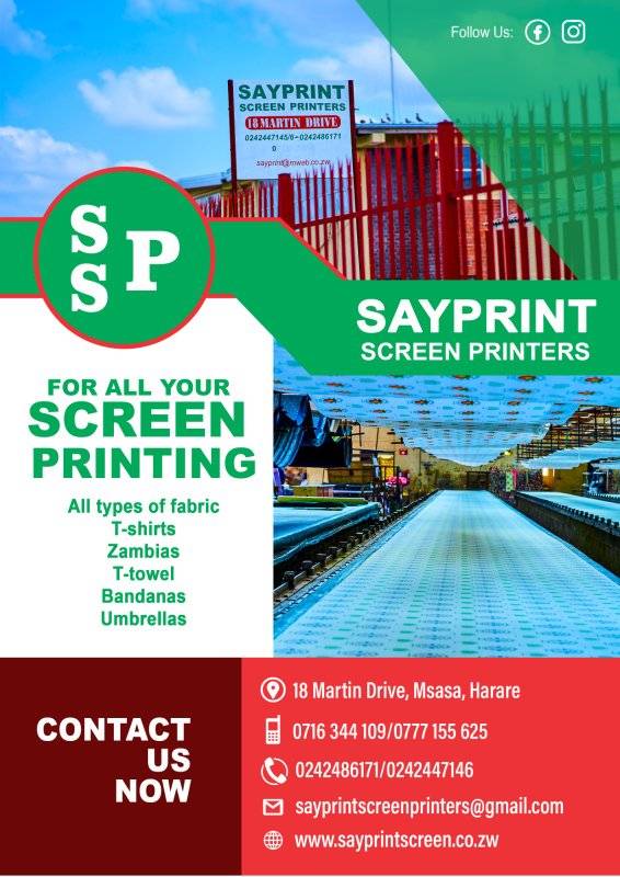 We print on all types of... - Say print Screen Printers | Facebook