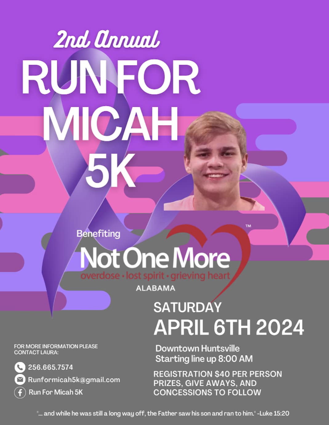 Run For Micah 5K | Huntsville AL