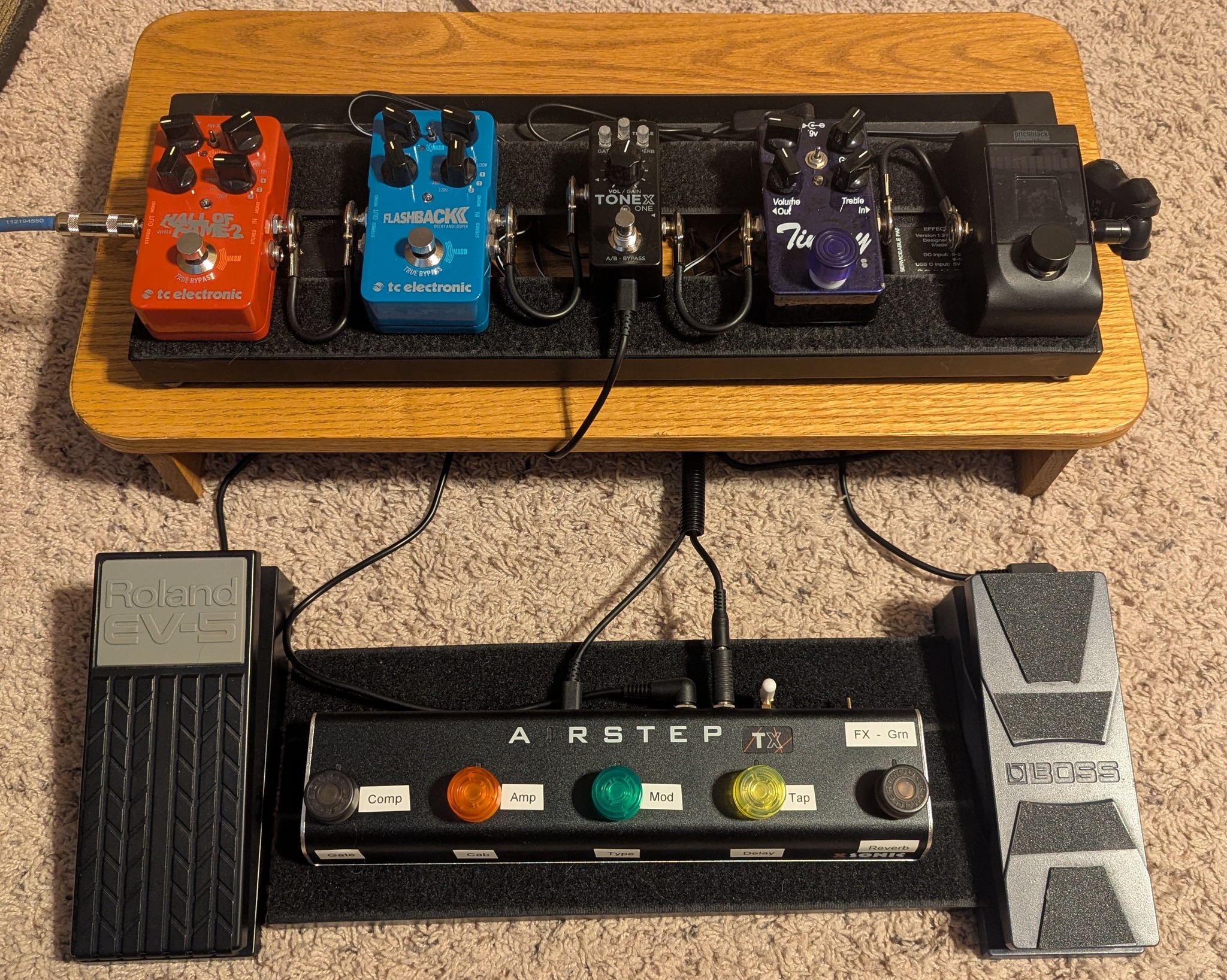 Here's my ToneX One Airstep setup. 十古葉 SHAME2 АЯВАСКС CoFeA