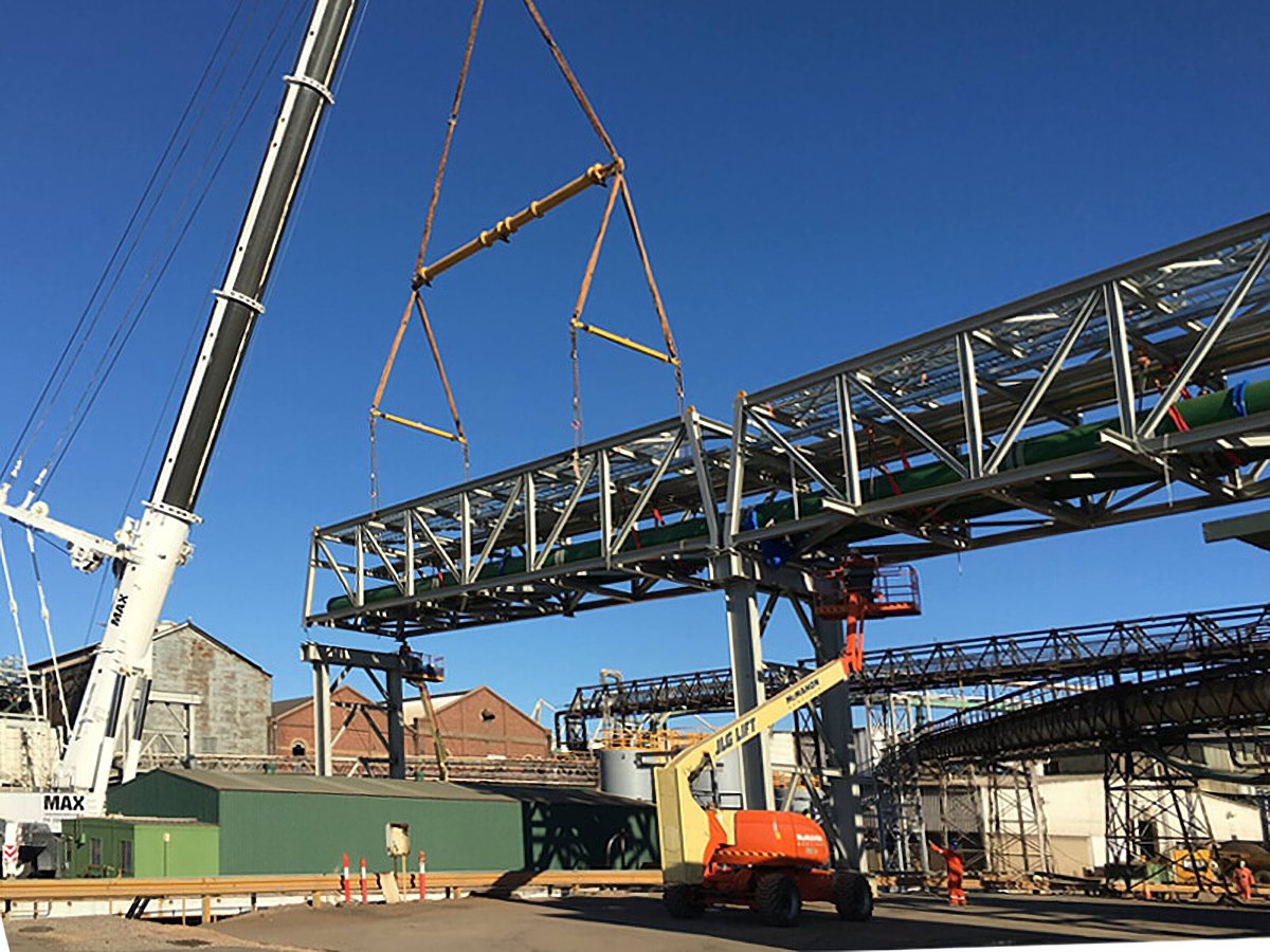 MAX was engaged to provide specialist lifting, labour and project ...